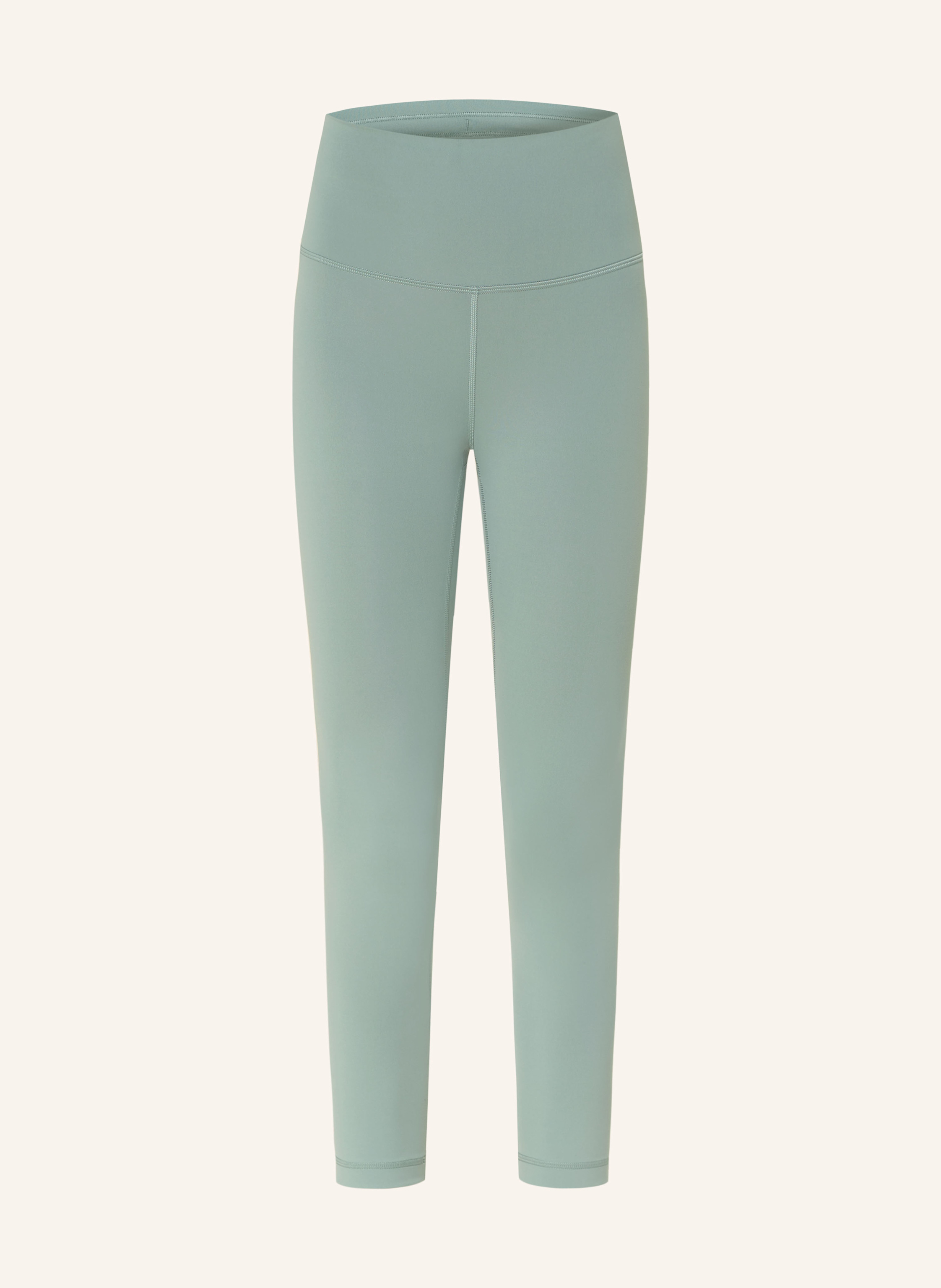 lululemon Leggings WUNDER TRAIN CROP 23IN in light green