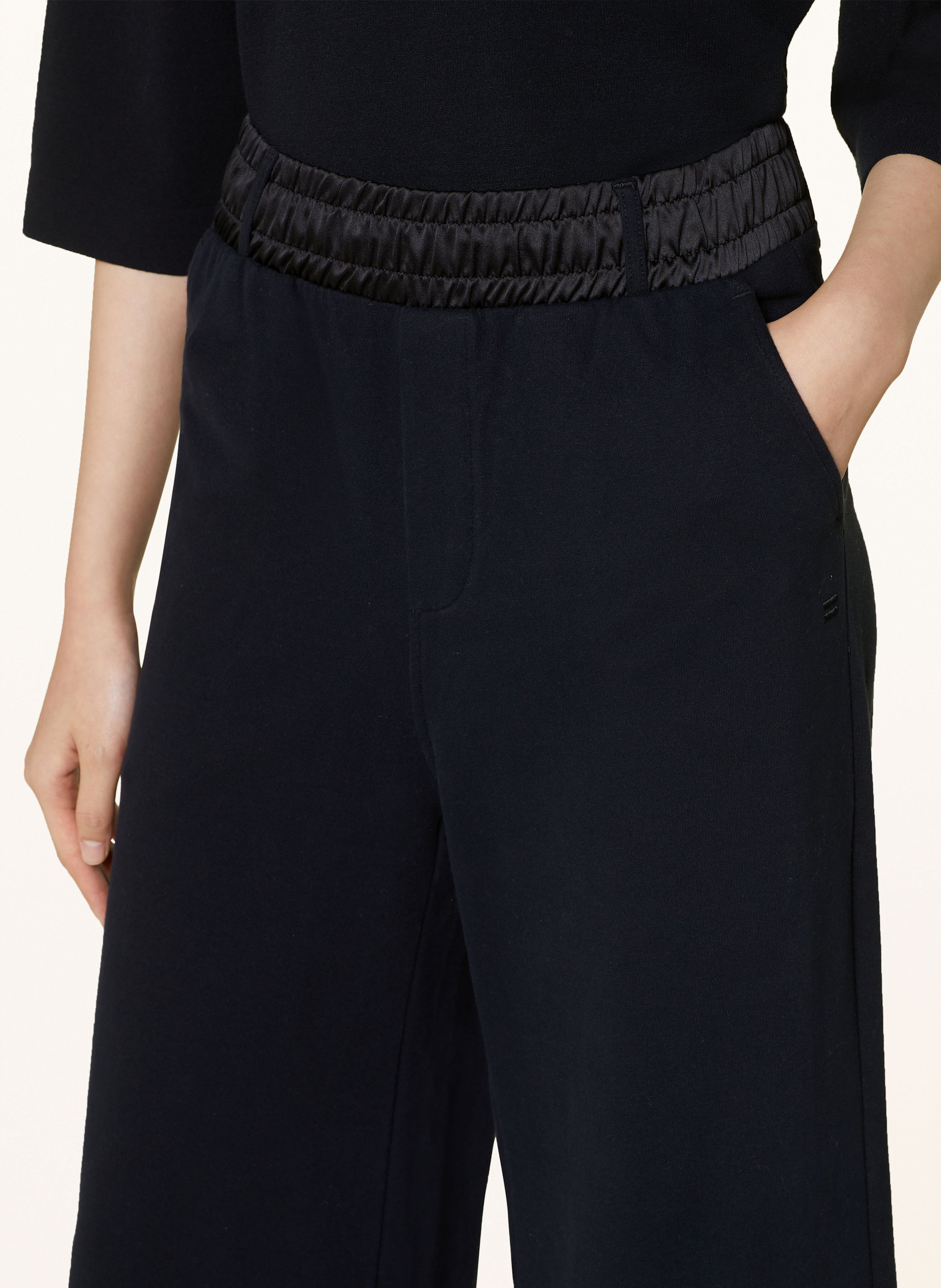 Thumbnail - 10days Hose Im Jogging-Stil schwarz