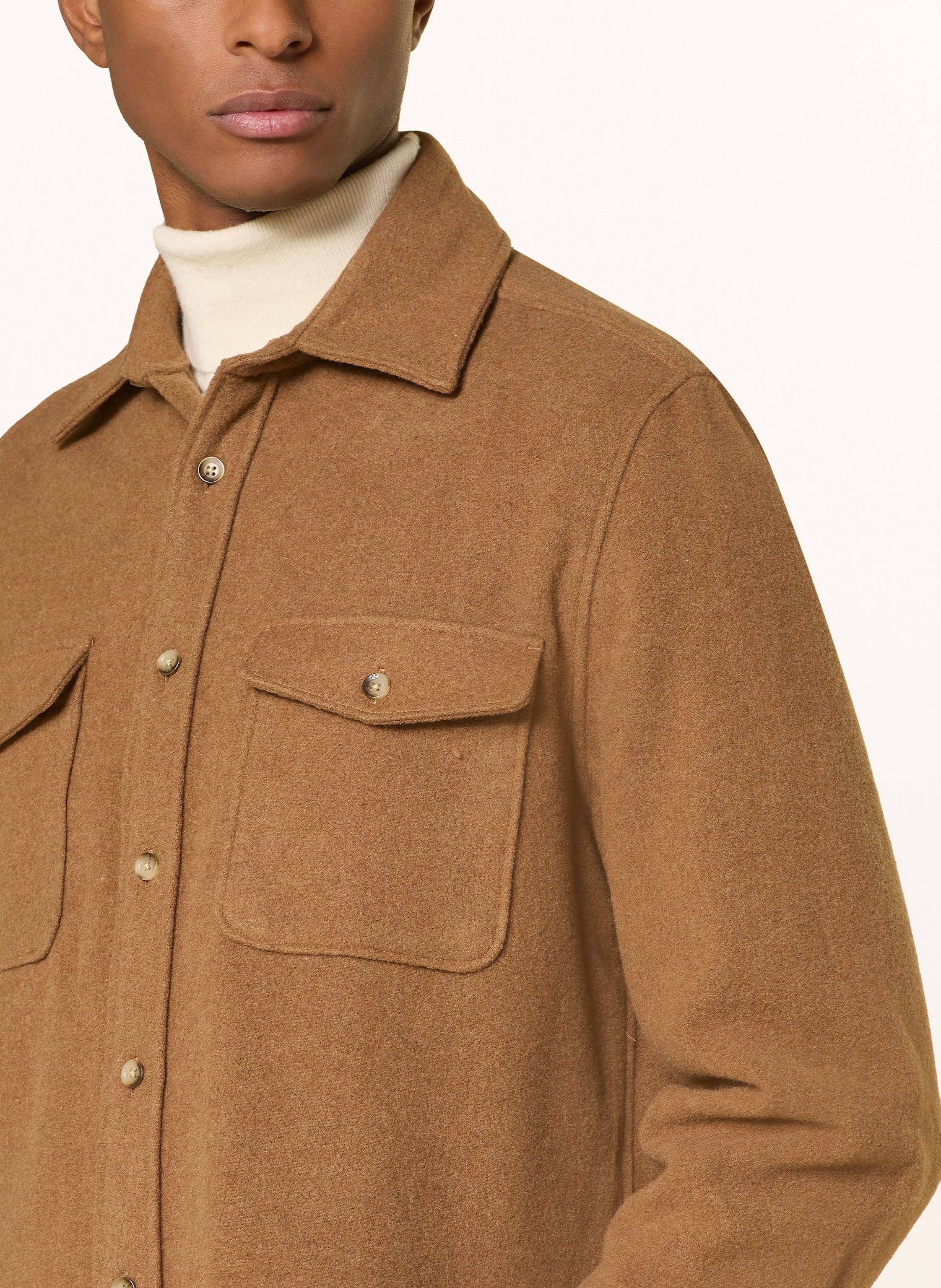 Thumbnail - Reiss Overjacket braun