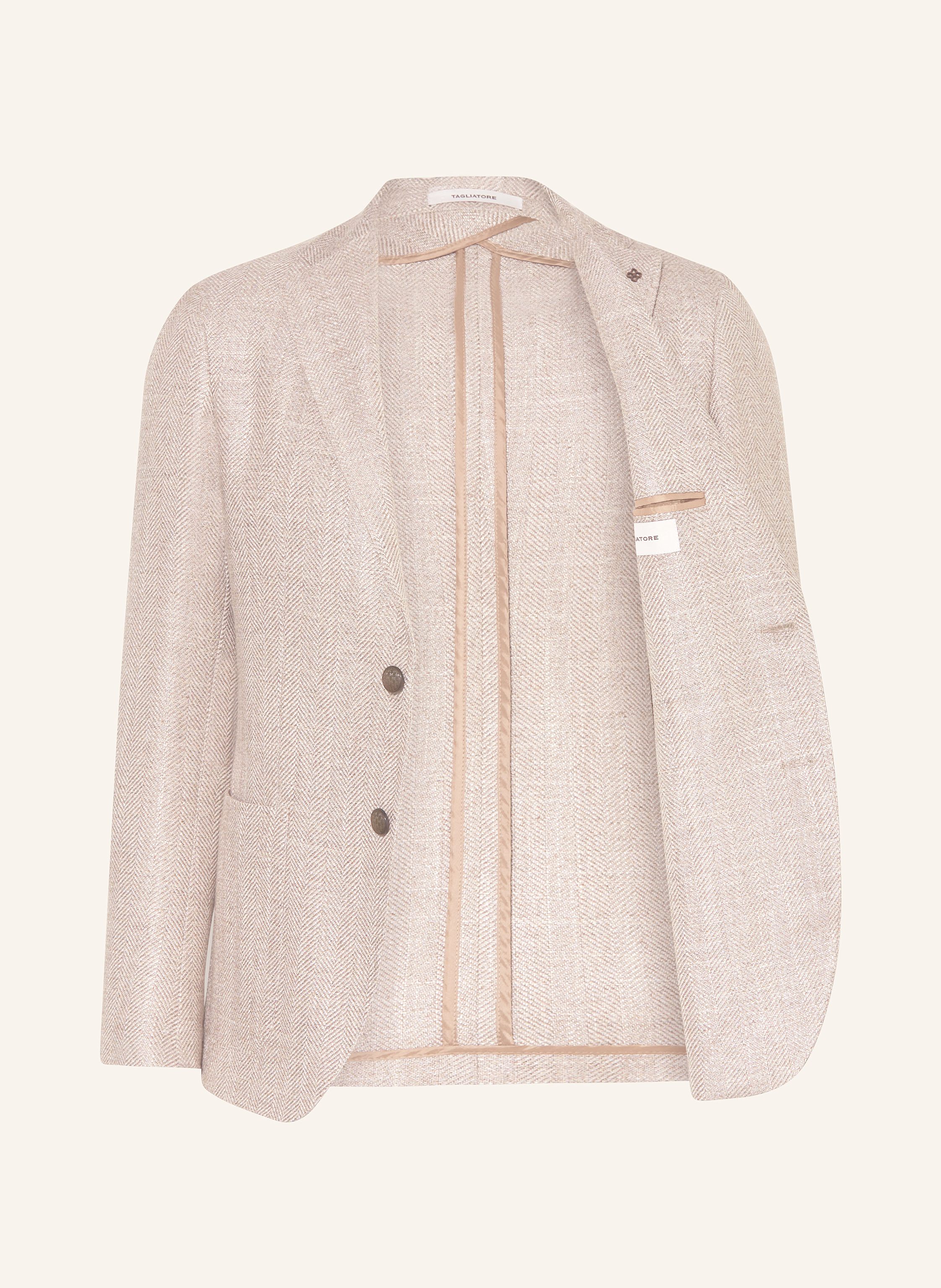 Thumbnail - Tagliatore Sakko Extra Slim Fit beige