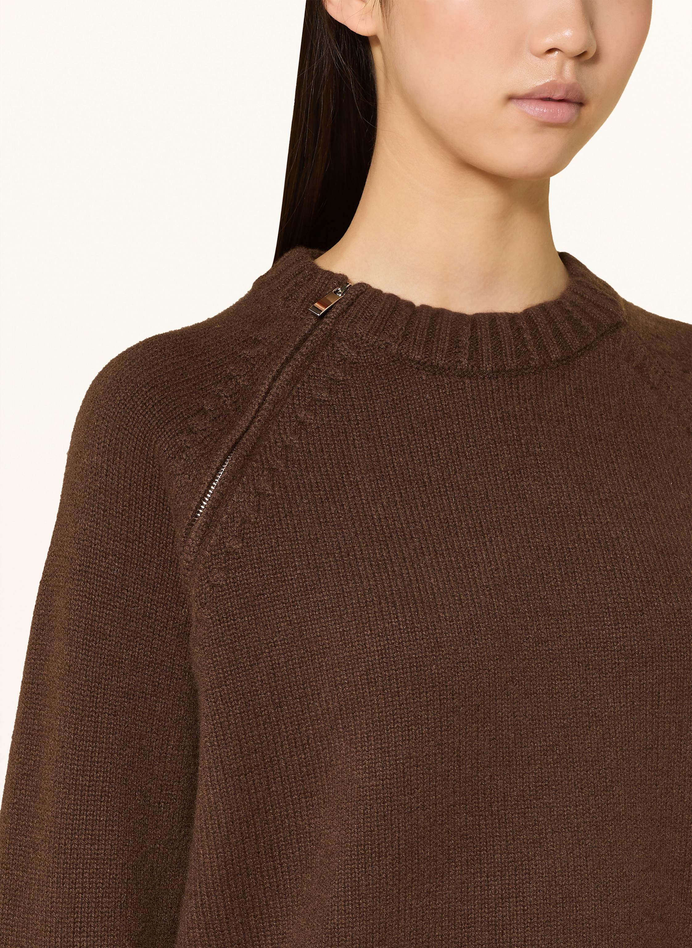 Thumbnail - Ba&Sh Cashmere-Pullover Corvy braun