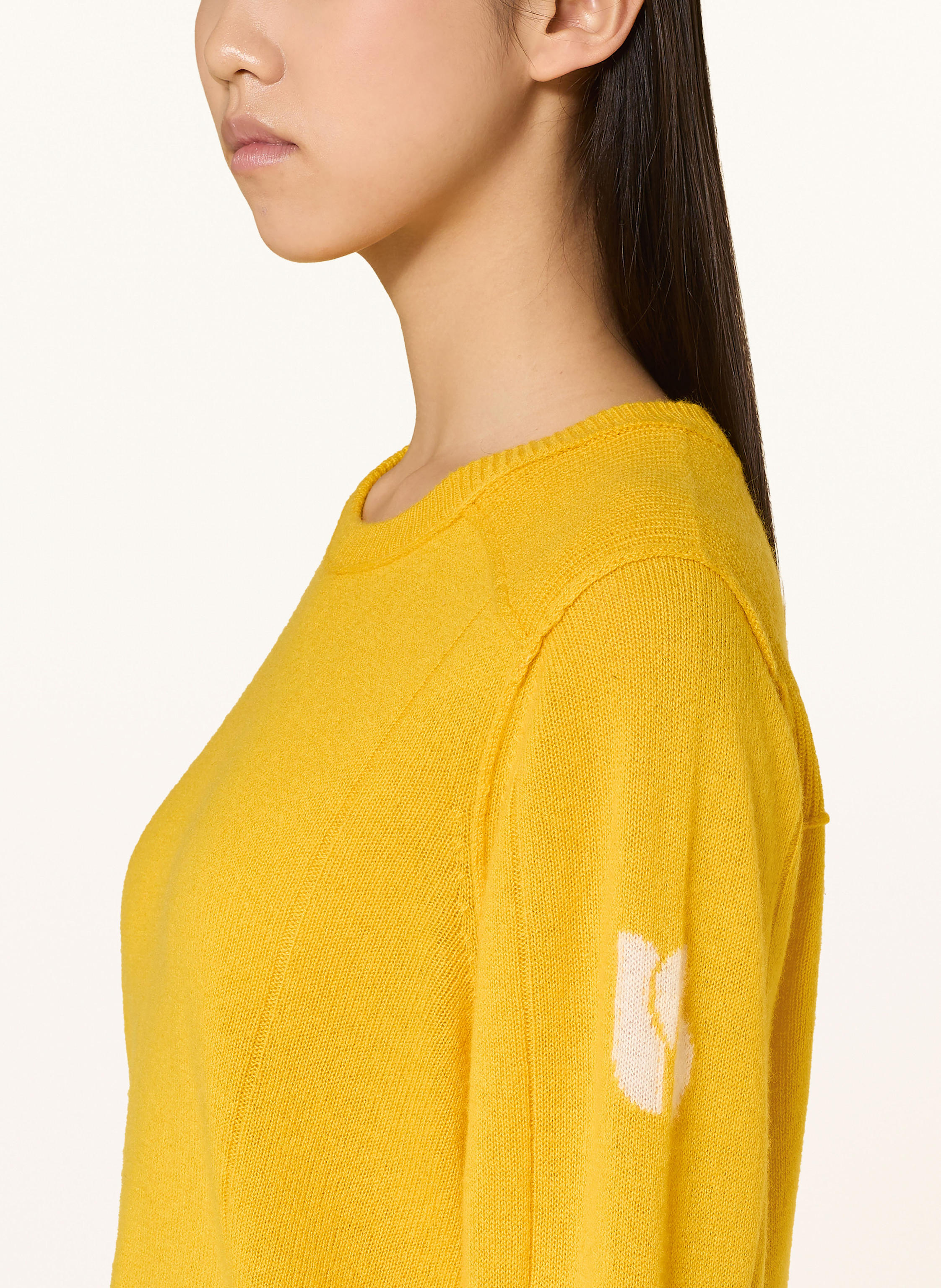 Thumbnail - Ba&Sh Cashmere-Pullover Charlotte gelb
