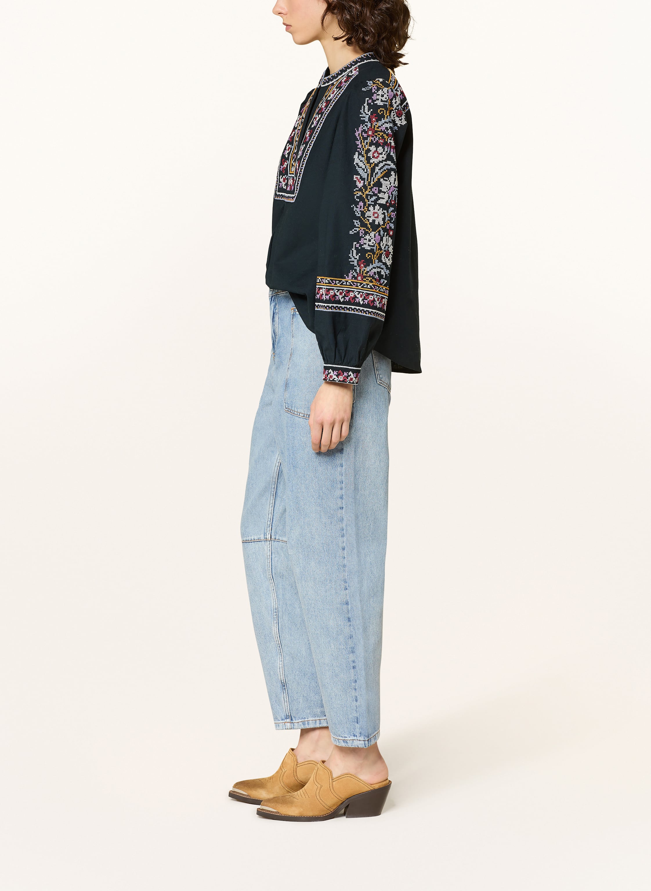 Thumbnail - Ba&Sh Jeans Avalon blau