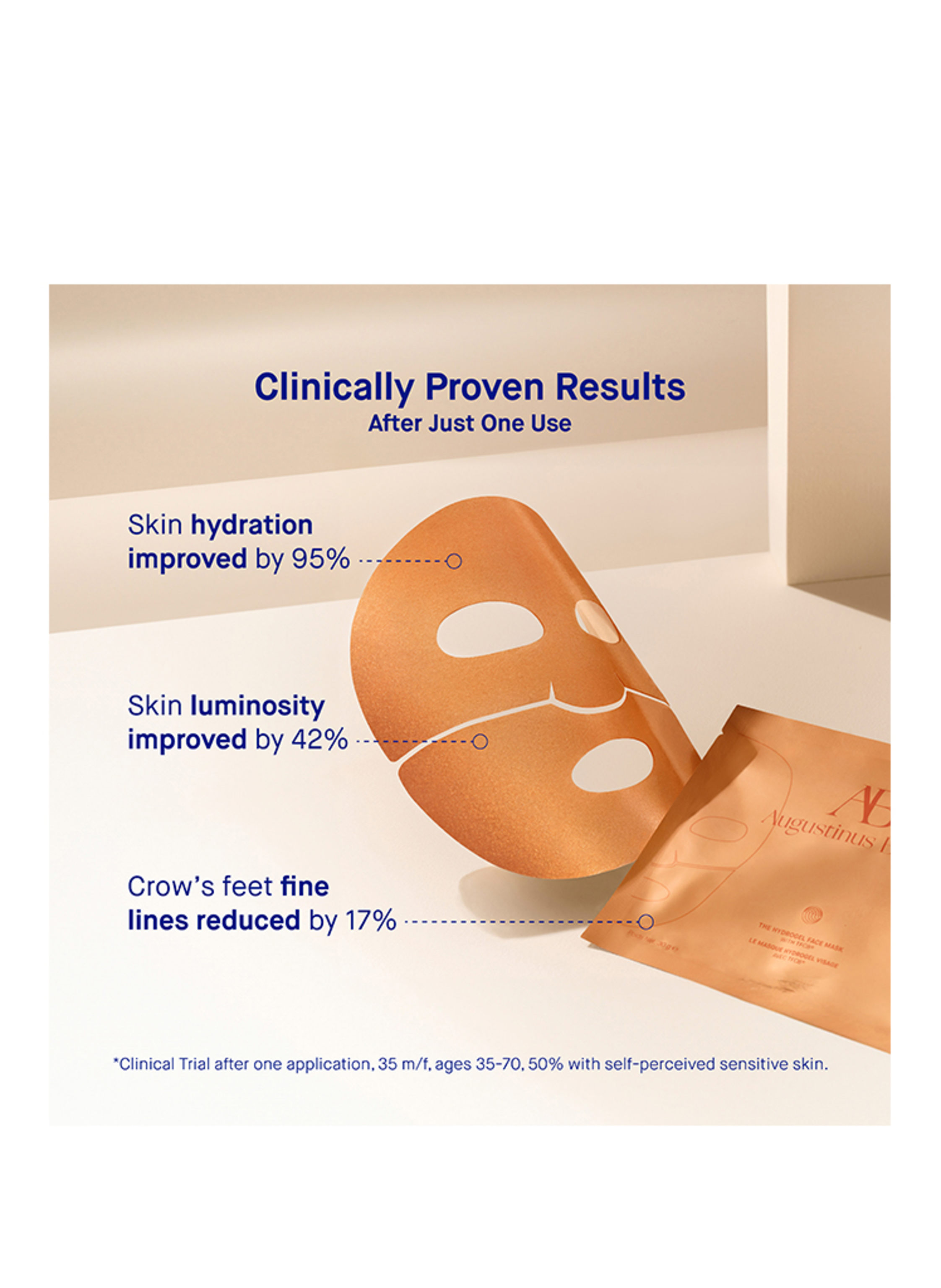 Thumbnail - Augustinus Bader The Hydrogel Face Mask Single Gesichtsmaske 30 g