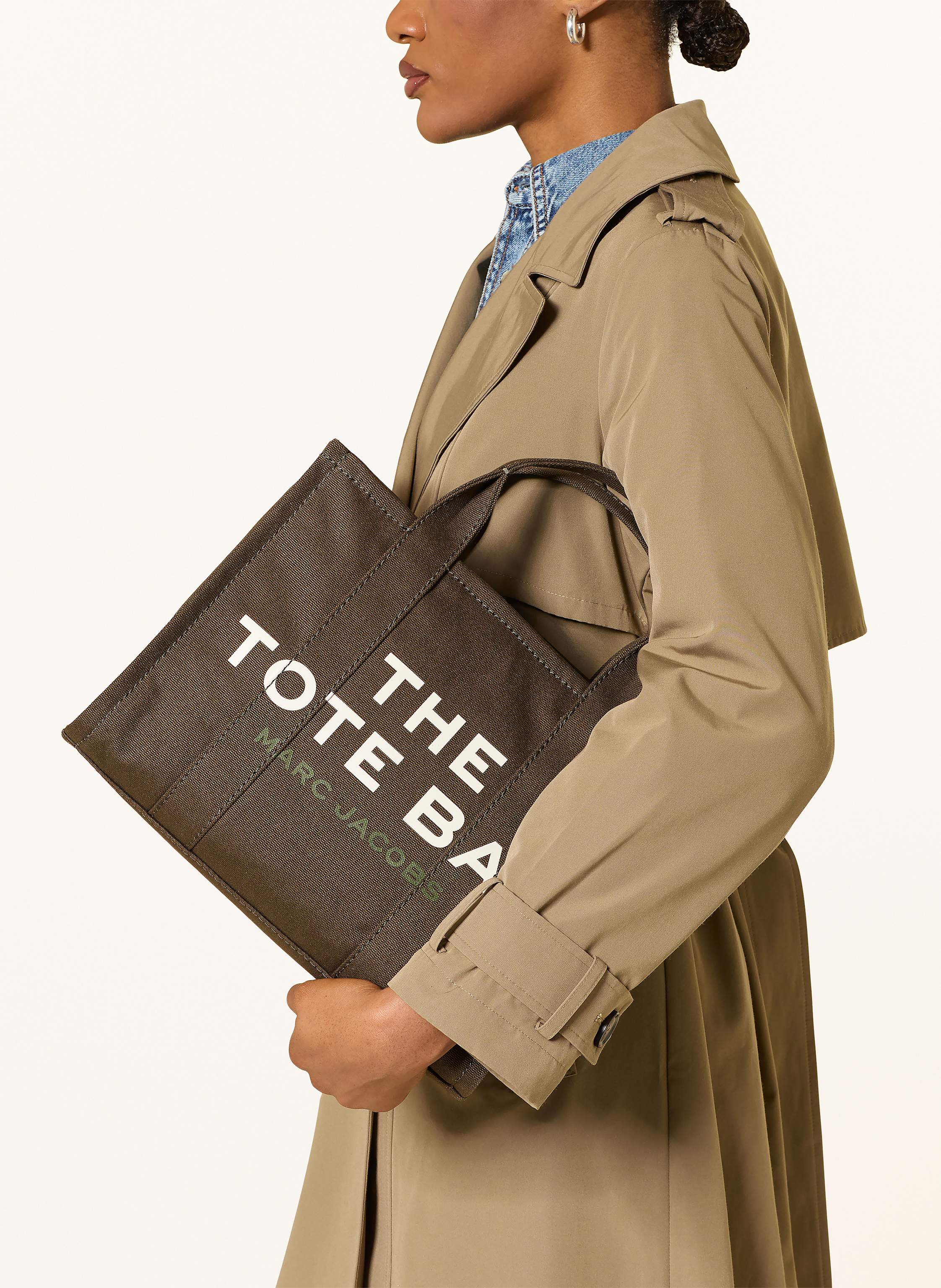 Thumbnail - Marc Jacobs Handtasche The Medium Tote Bag rot