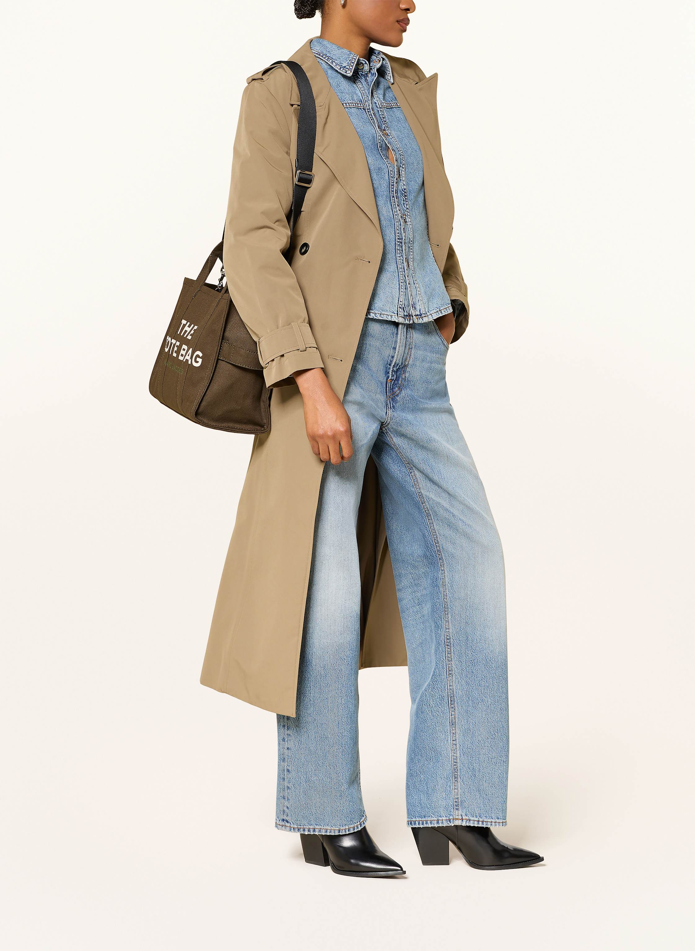 Thumbnail - Marc Jacobs Handtasche The Medium Tote Bag rot