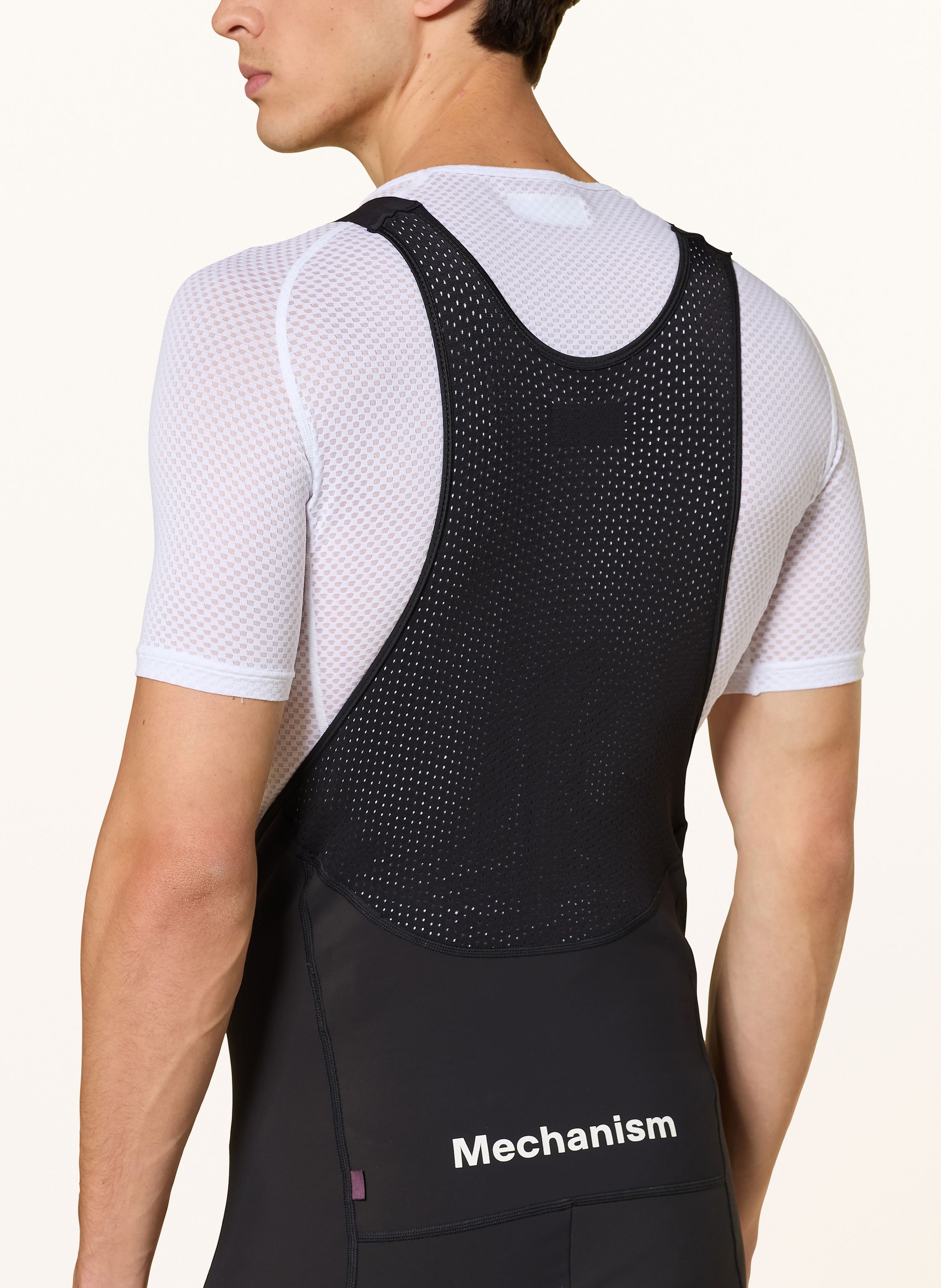 Thumbnail - Pas Normal Studios Gefütterte Radhose Mit Gepolstertem Einsatz Mechanism Deep Winter schwarz