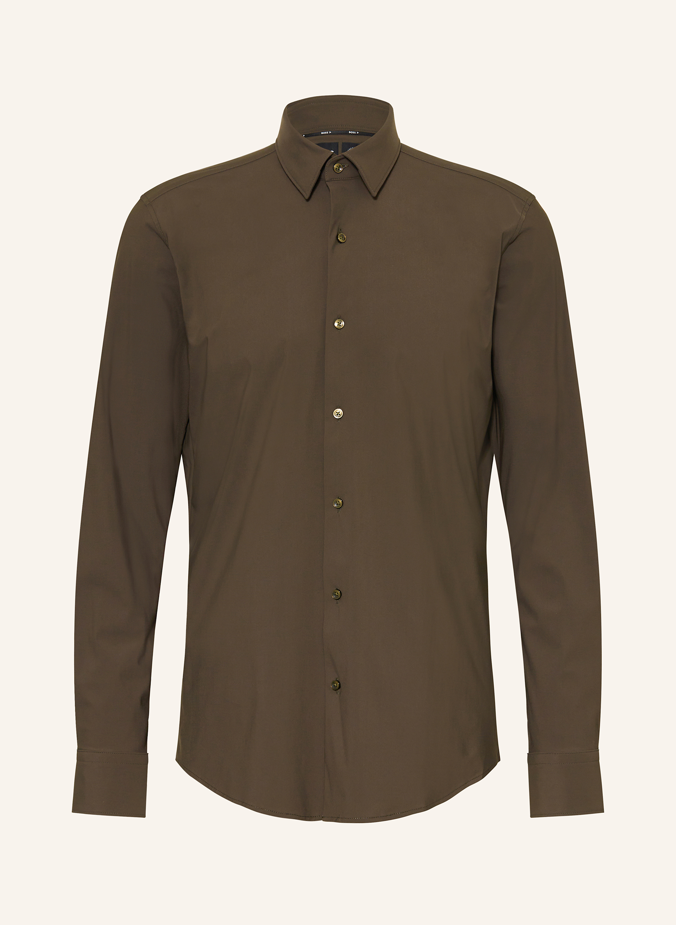 Boss Boss Hemd Joe Regular Fit gruen in KHAKI