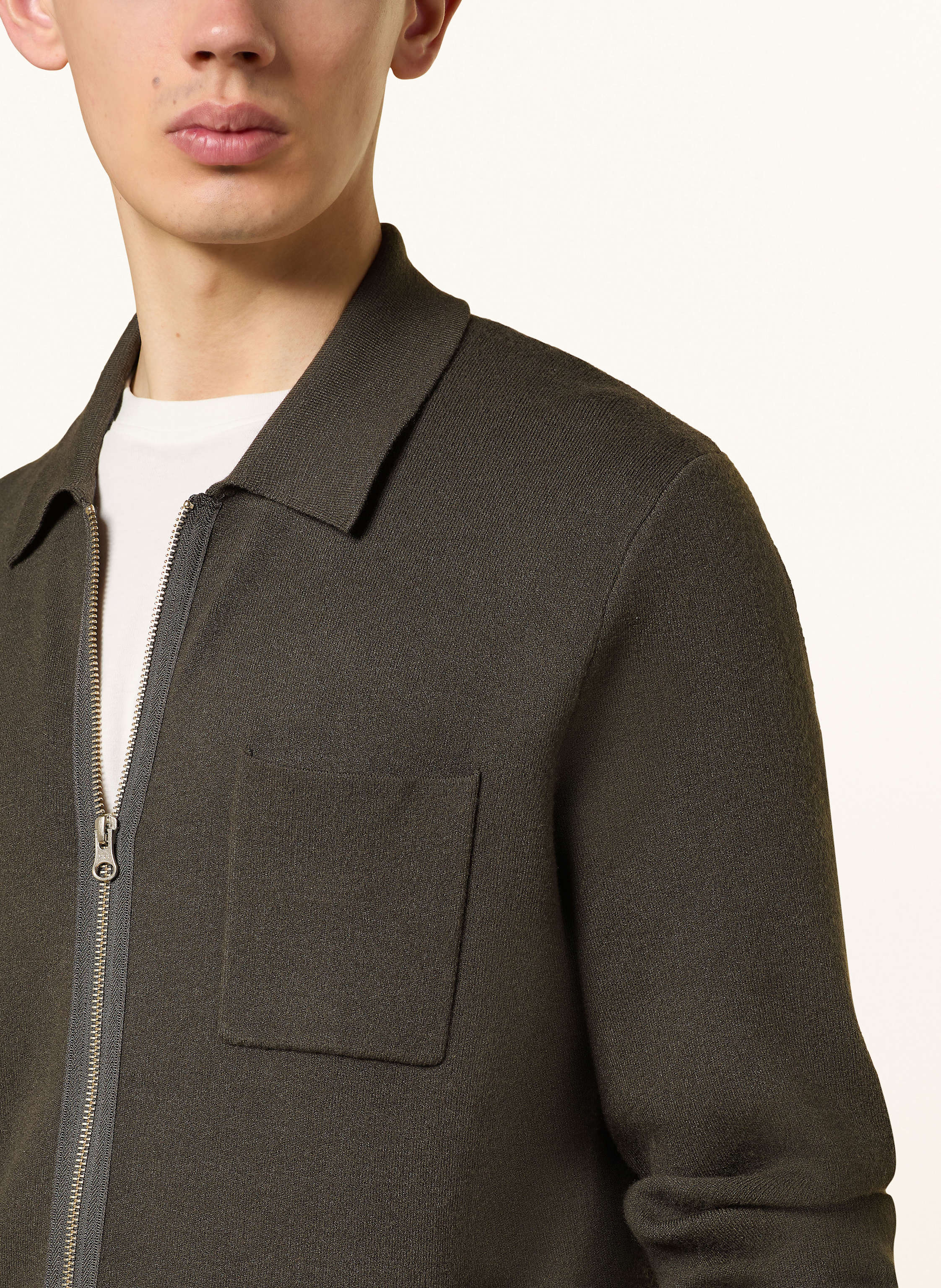 Thumbnail - Samsøe  Samsøe Strickjacke Guna grau