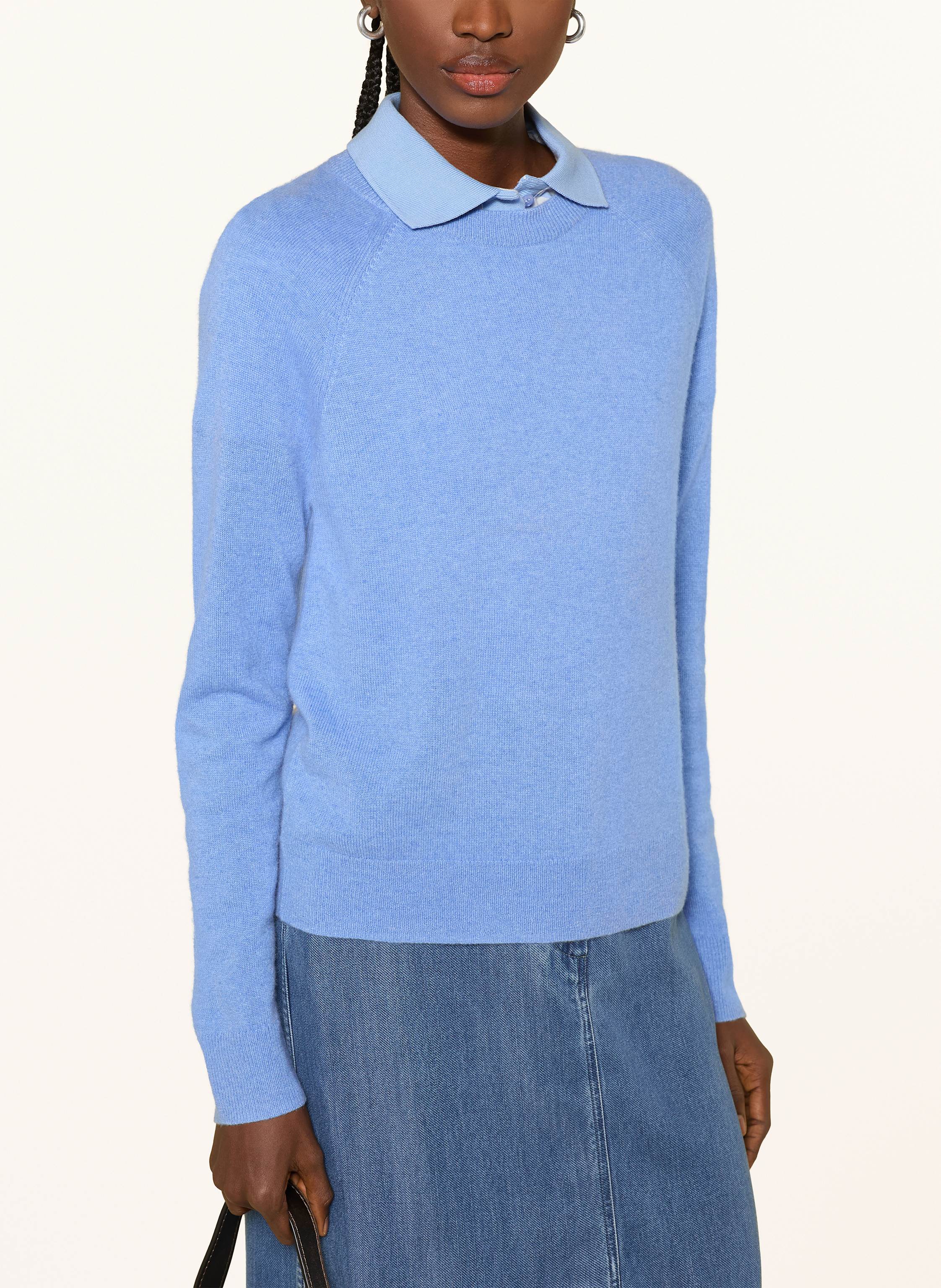 Thumbnail - Samsøe Samsøe Cashmere-Pullover Boston blau