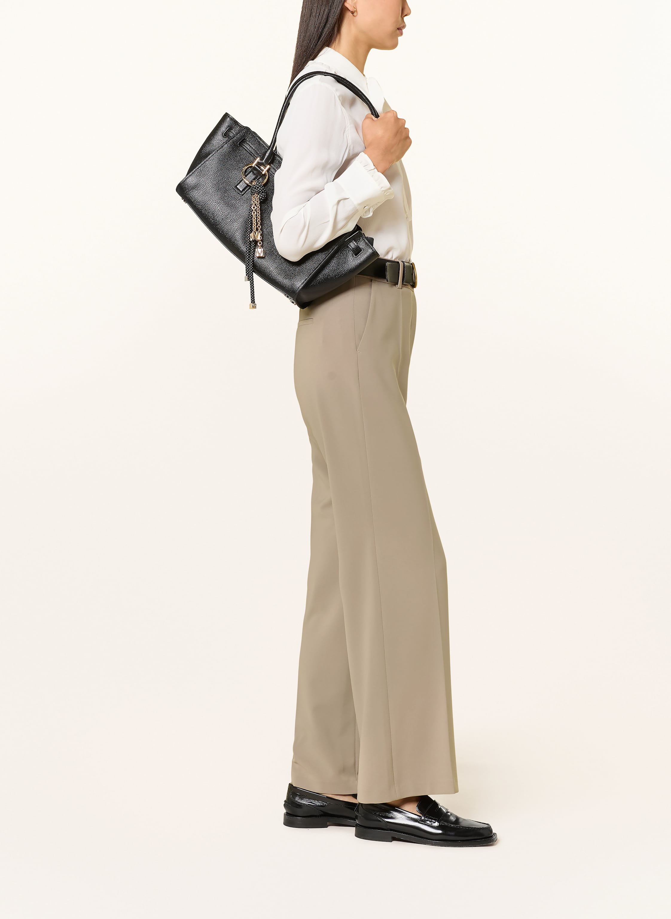 Thumbnail - Cambio Marlenehose Amelie beige