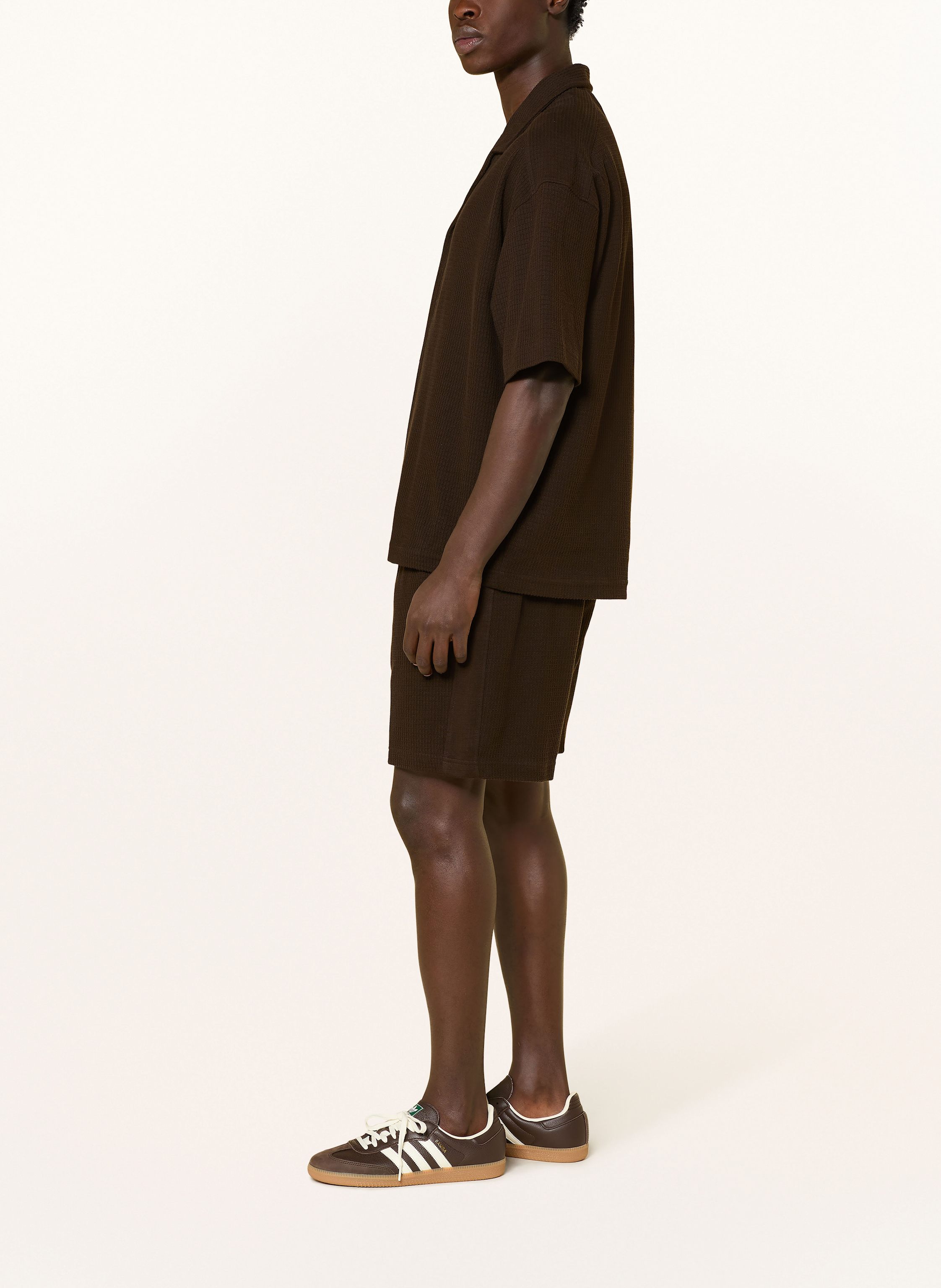 Thumbnail - Drykorn Jerseyshorts Brikko braun