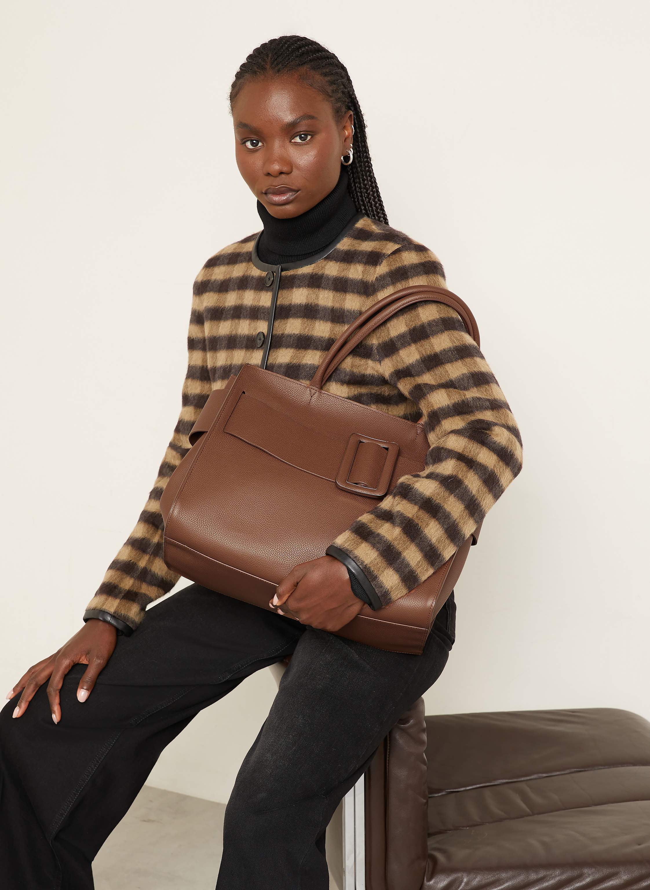 Thumbnail - Boyy Handtasche Bobby Soft braun