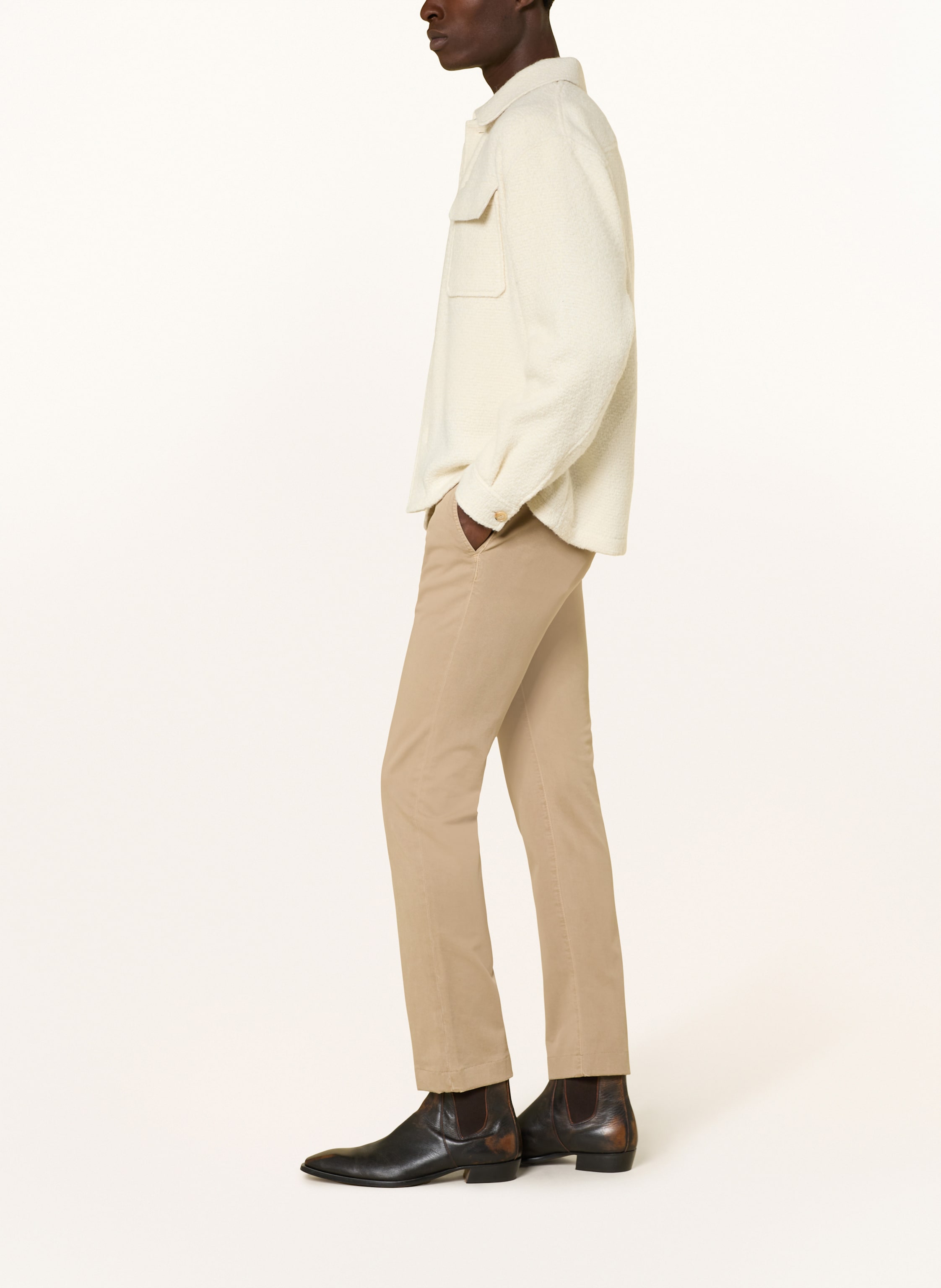 Thumbnail - Jacob Cohen Chino Bobby Slim Fit beige