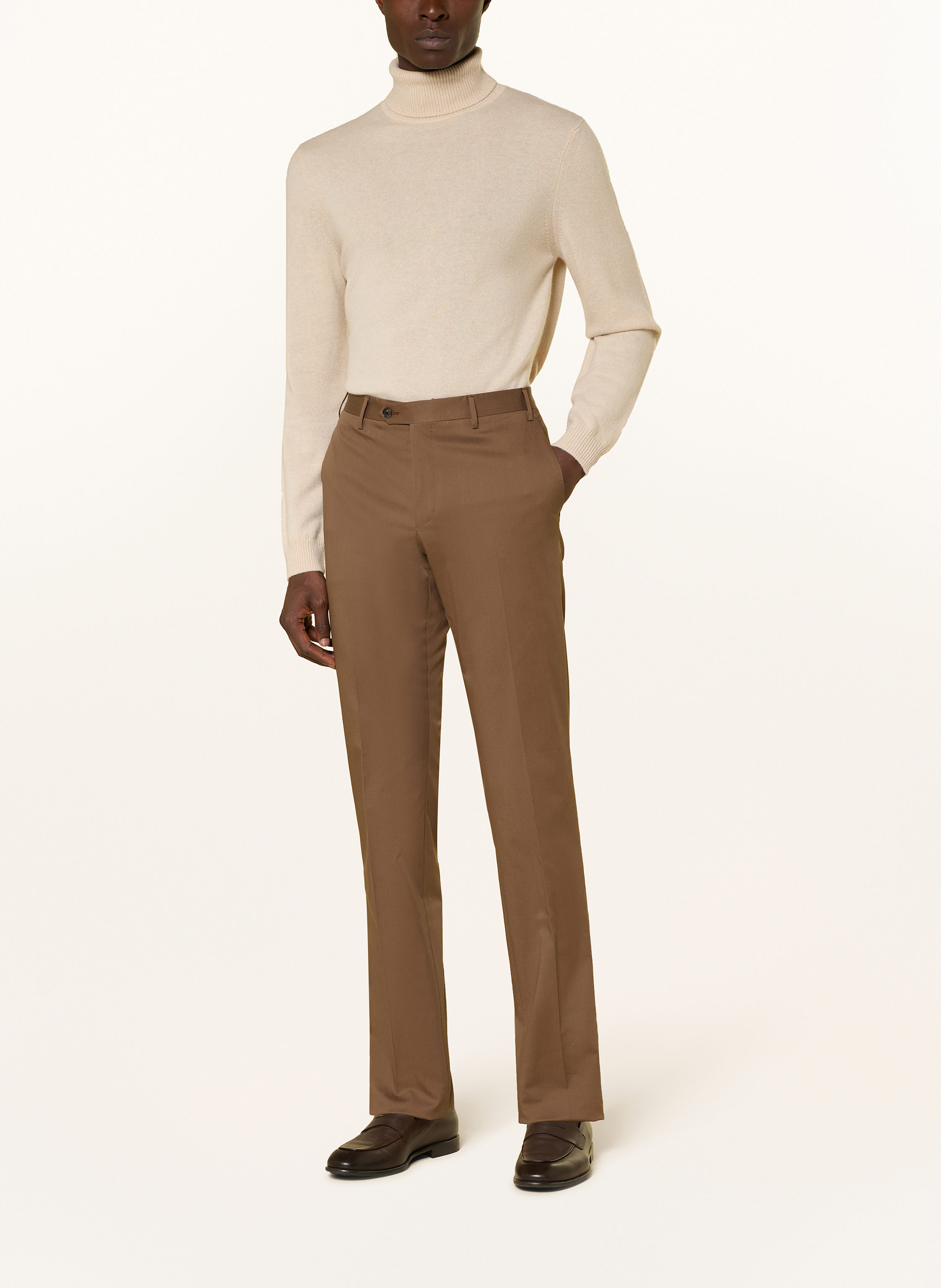Thumbnail - Corneliani Anzug Slim Fit braun