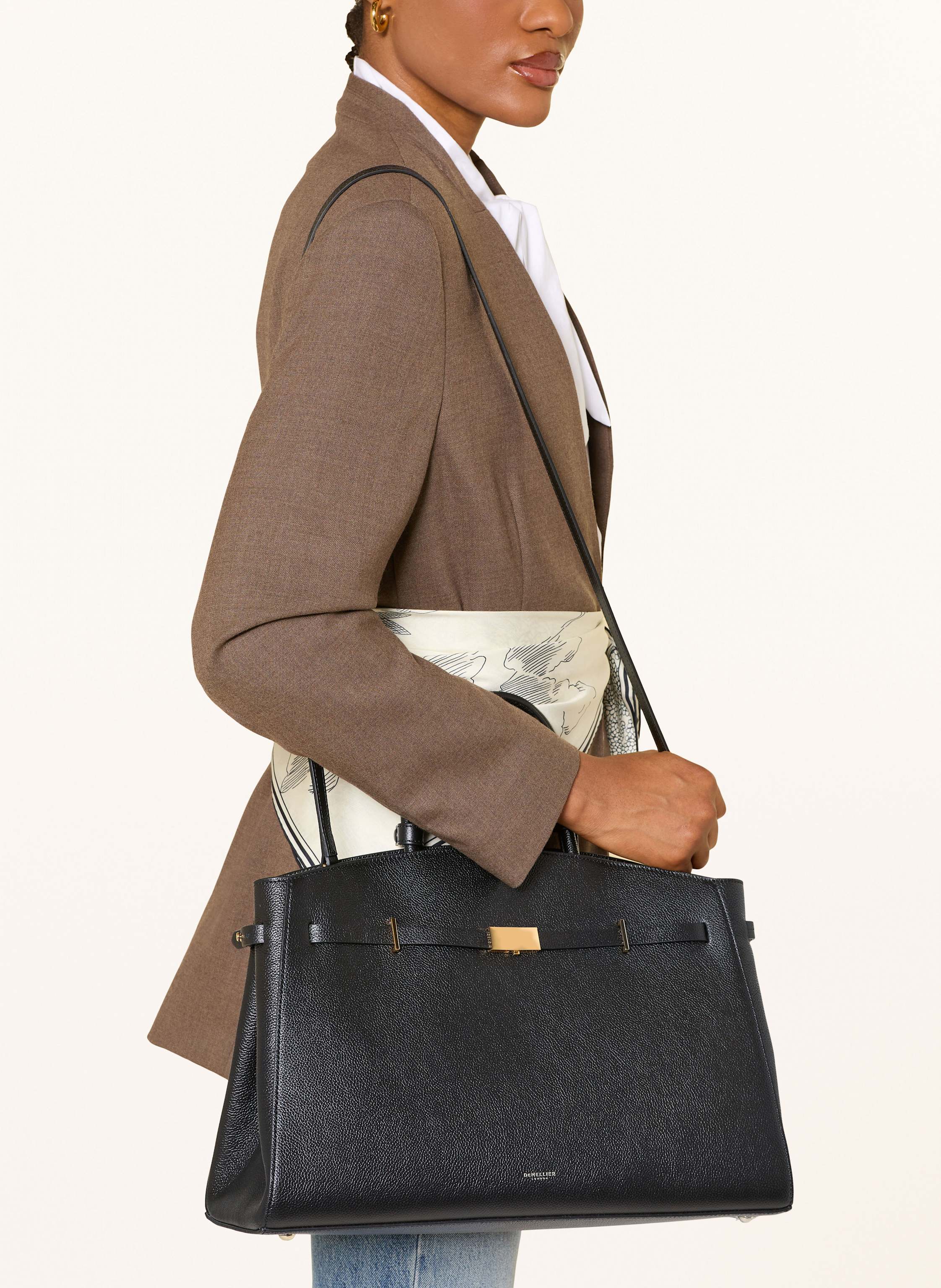 Thumbnail - Demellier Handtasche The Hudson schwarz