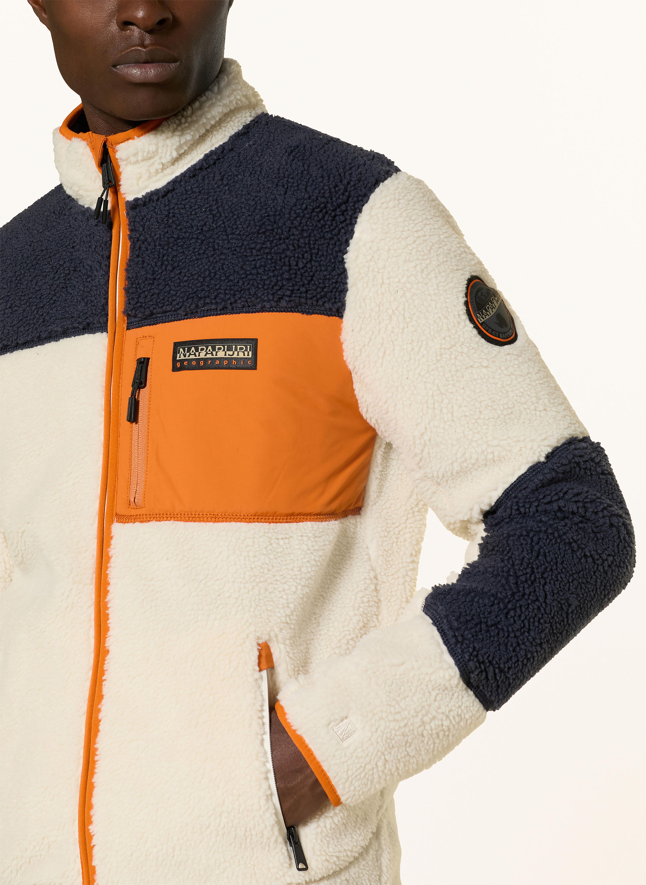 Thumbnail - Napapijri Teddyfell-Jacke Yupik weiss