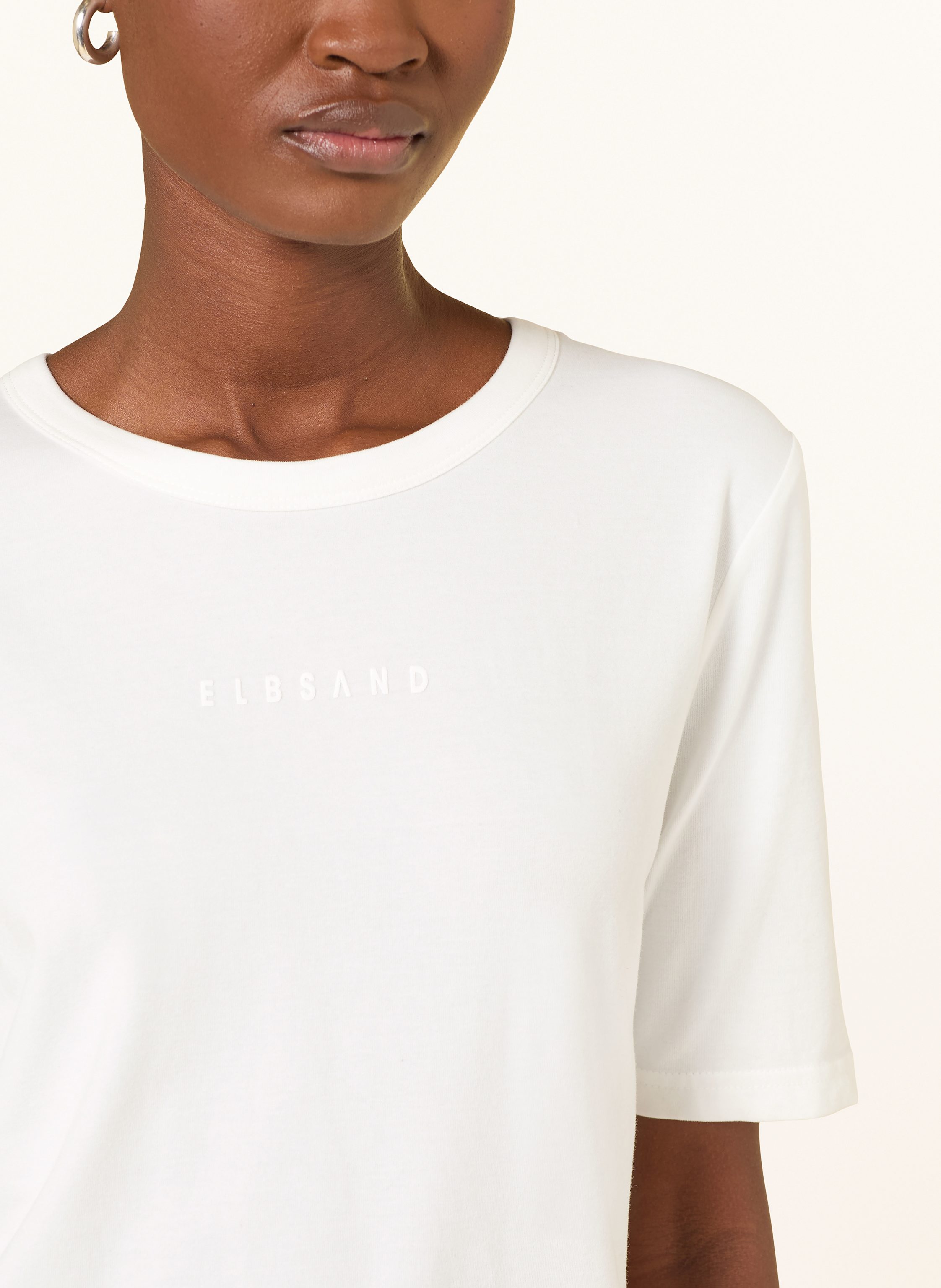 Thumbnail - Elbsand T-Shirt Siva weiss