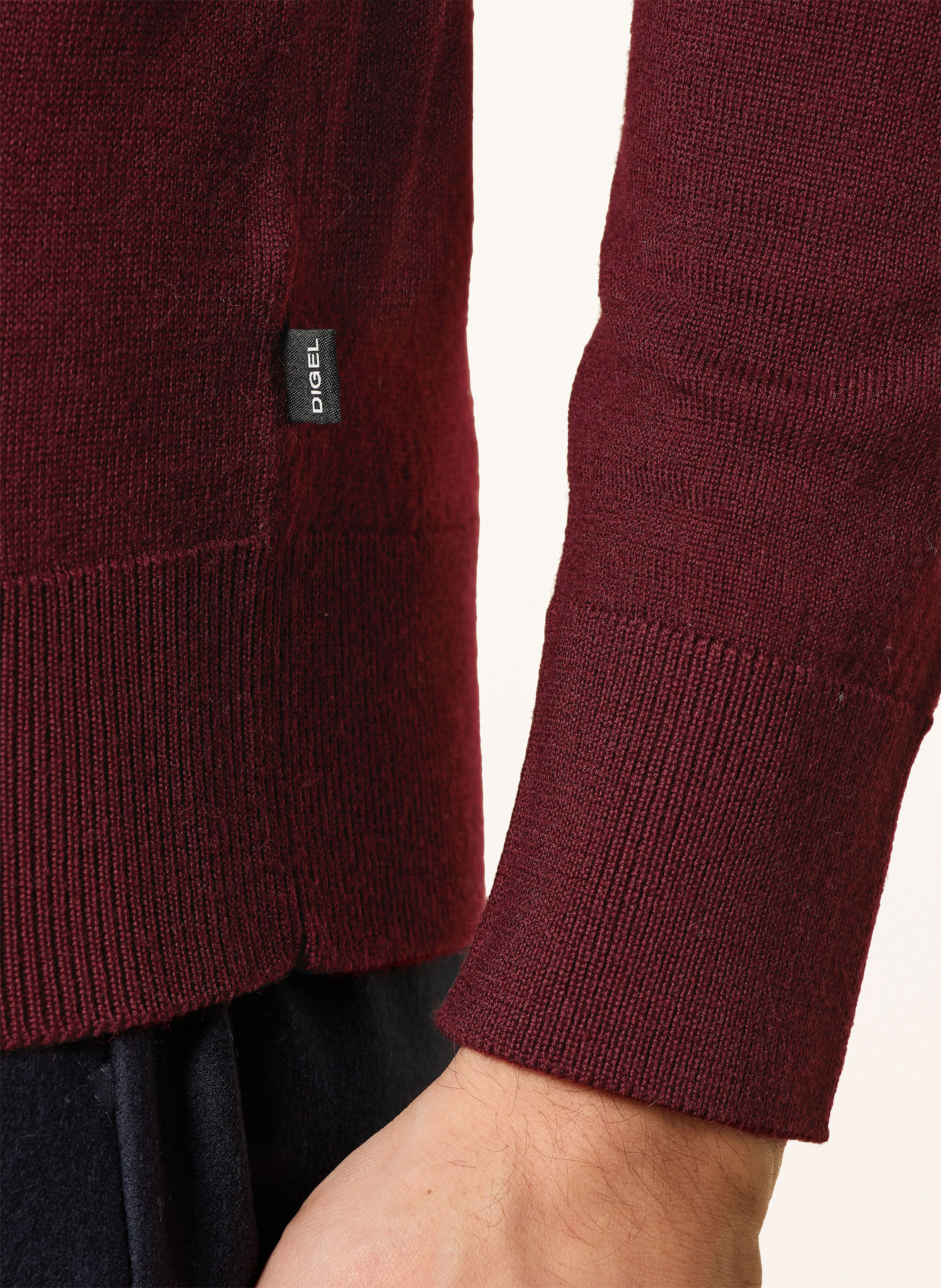 Thumbnail - Digel Rollkragenpullover Francis rot