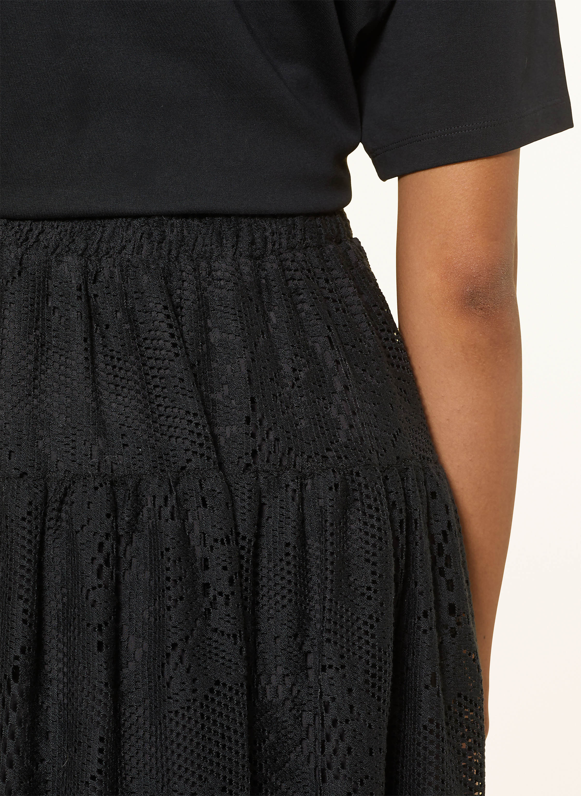 Thumbnail - Lollys Laundry Spitzenrock Sunsetll blau