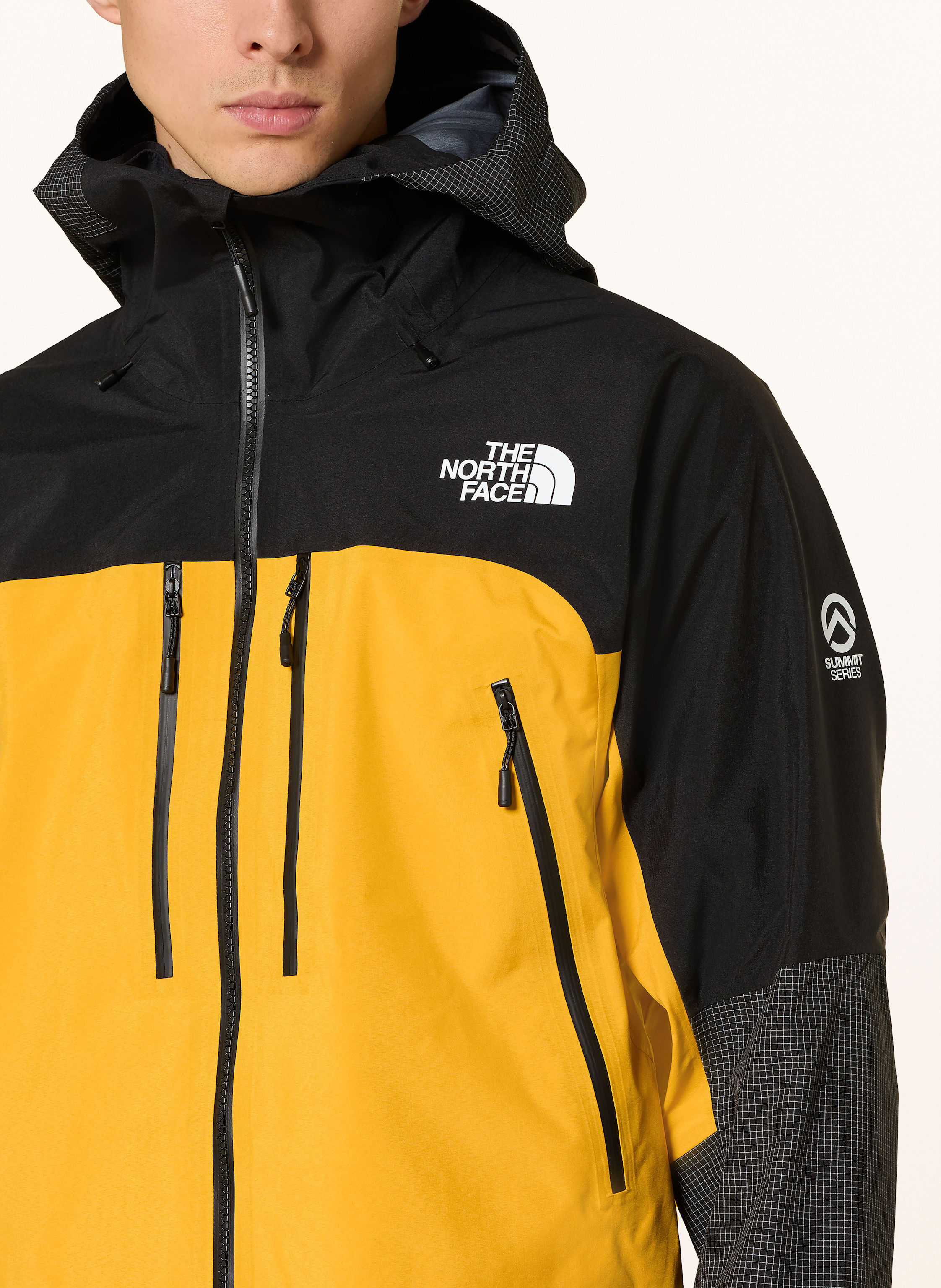 Thumbnail - The North Face Hardshell-Jacke Summit Mountain Gtx Pro gelb