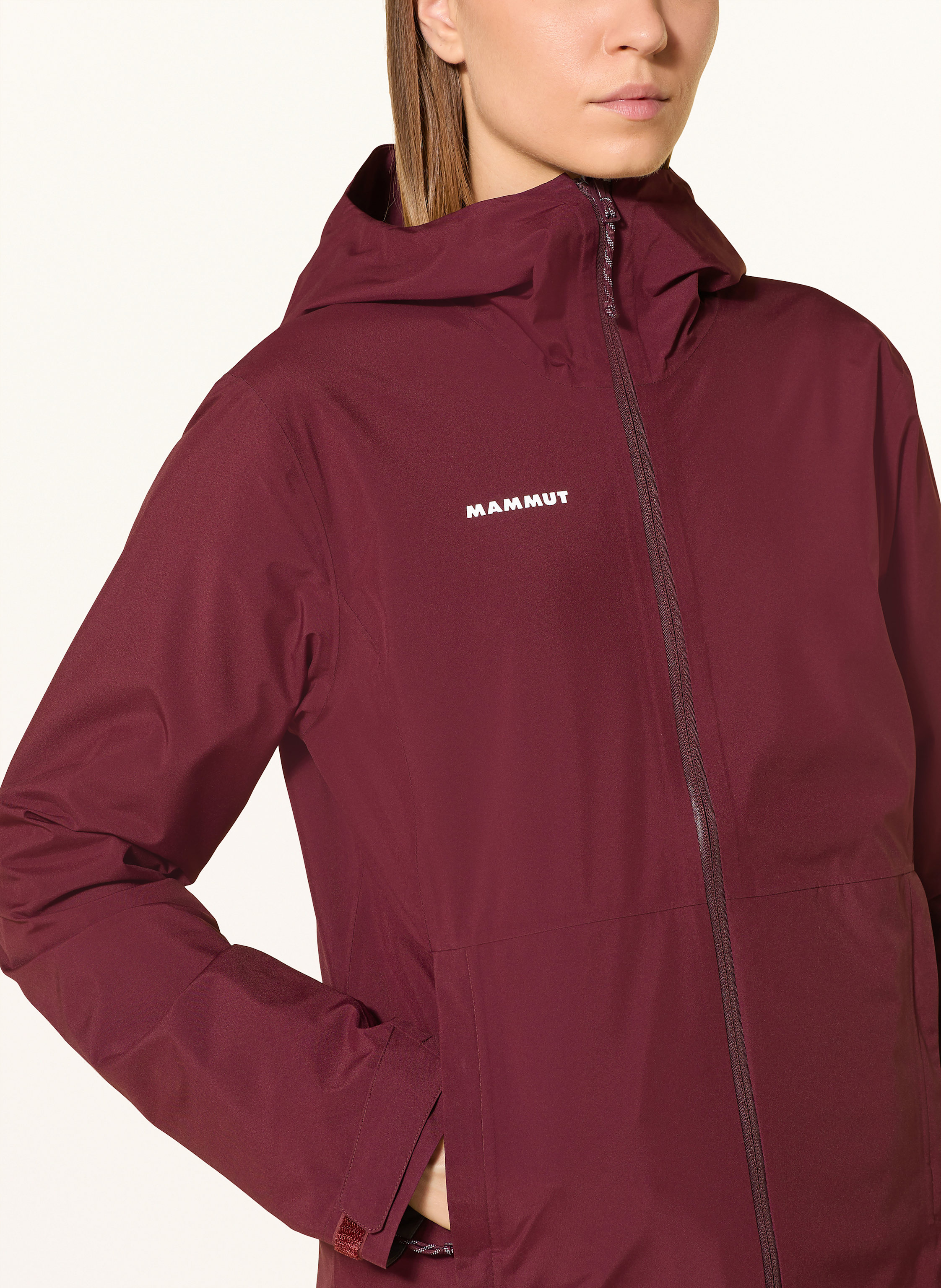 Thumbnail - Mammut Hardshell-Jacke Linard Light Hs Hooded rot