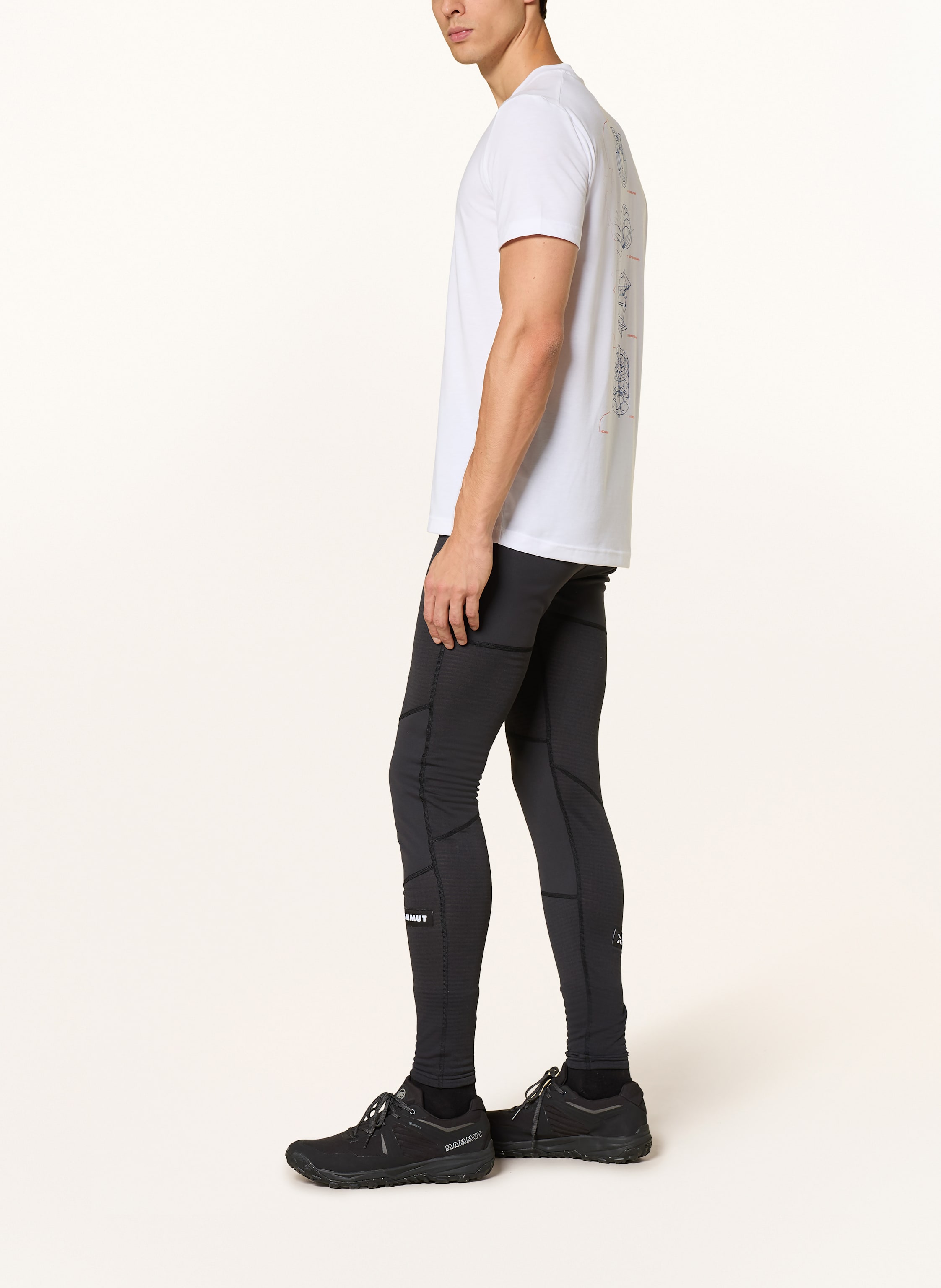 Thumbnail - Mammut Tights Eiger Nordwand Advanced Fl schwarz