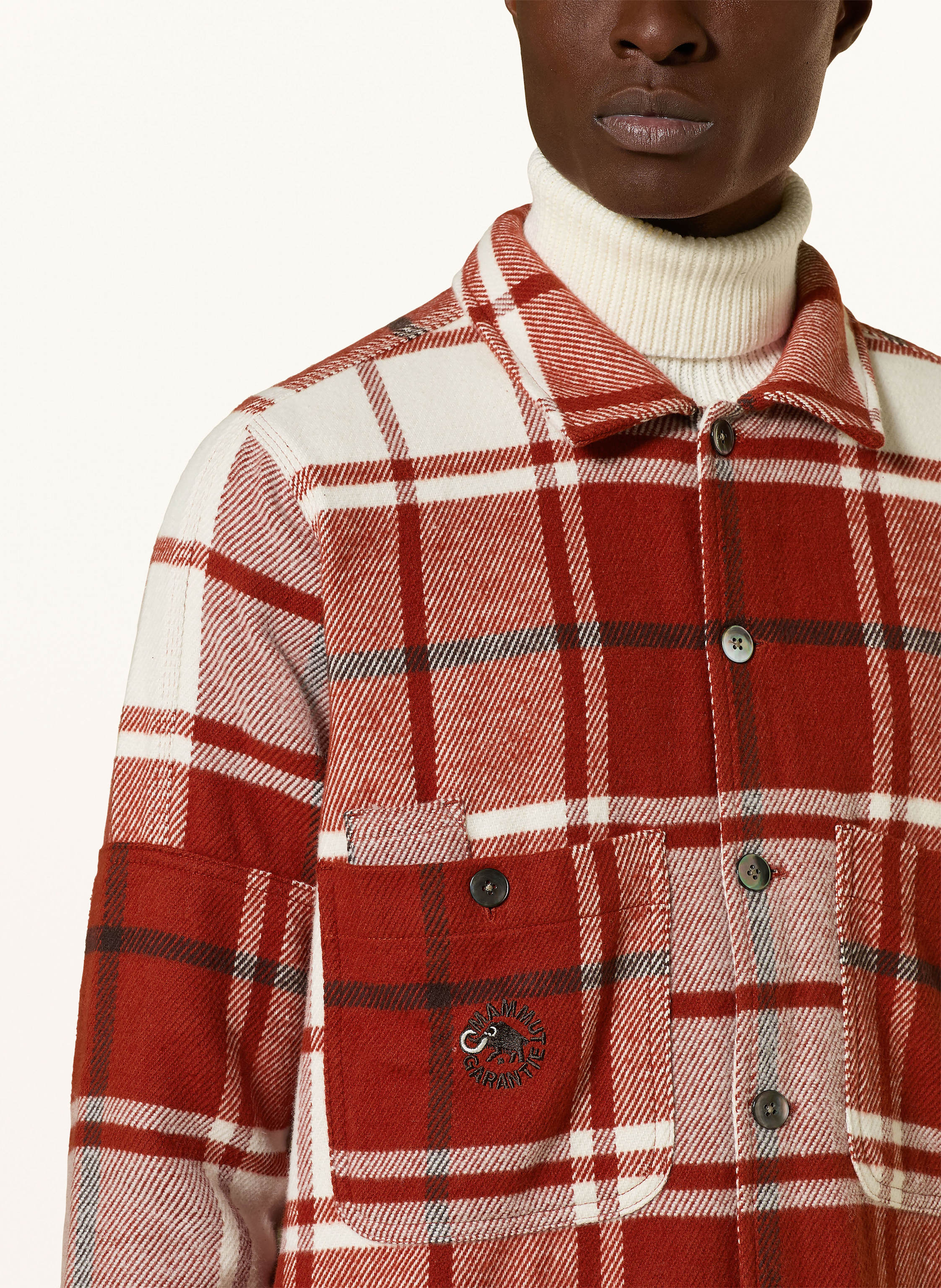 Thumbnail - Mammut Flanell-Overjacket Direttissima rot