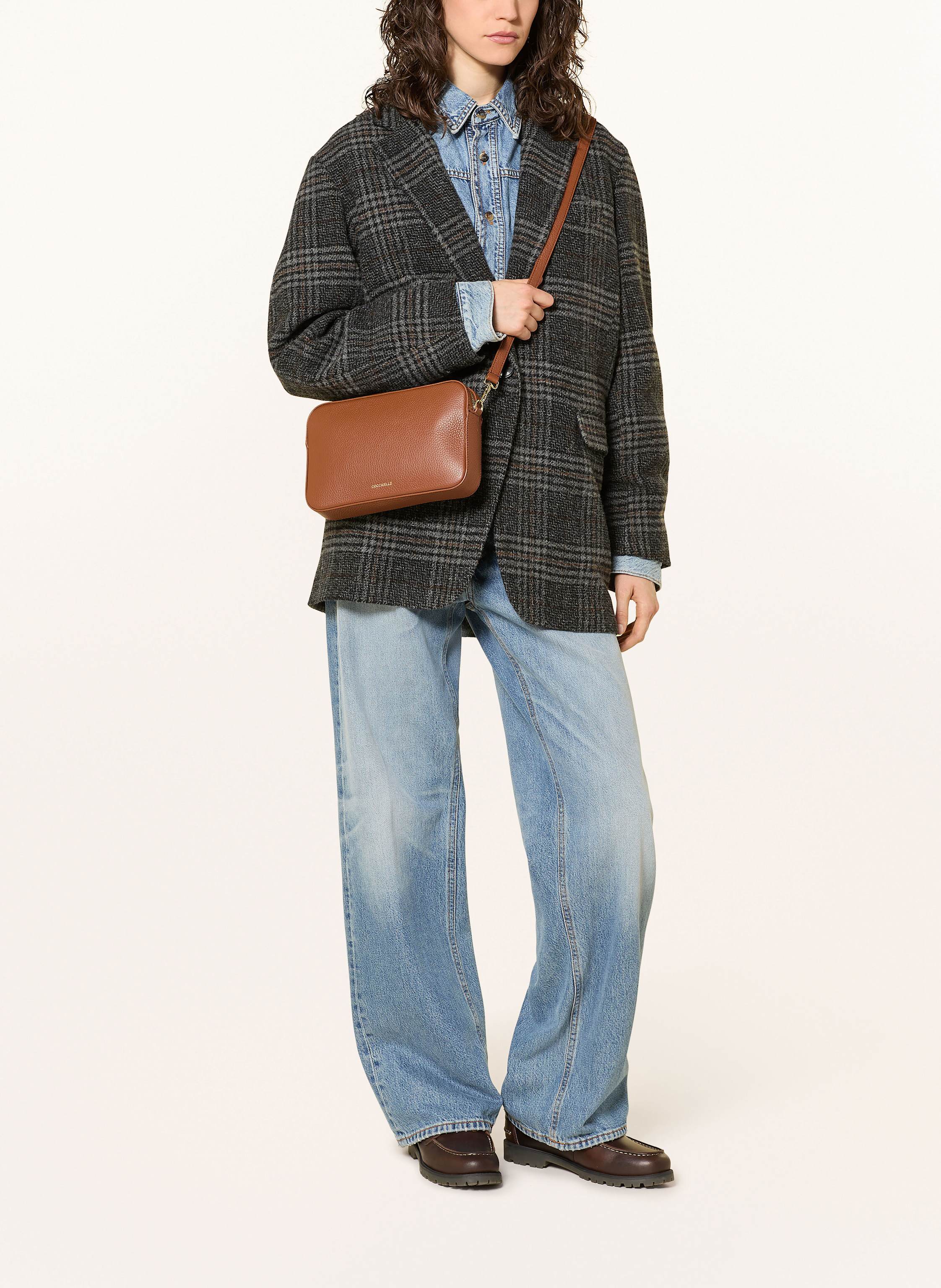 Thumbnail - Coccinelle Umhängetasche braun