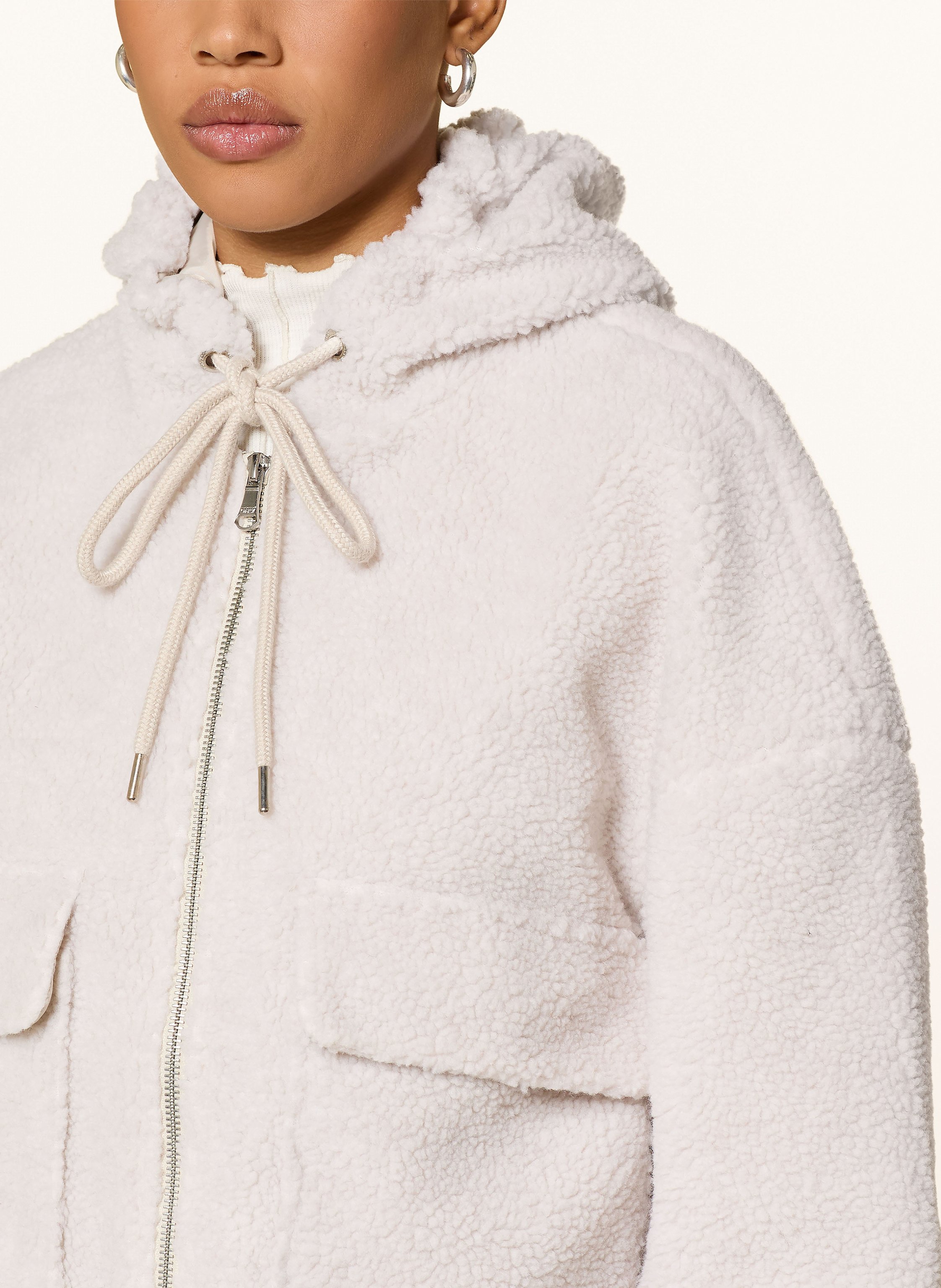 Thumbnail - Only Teddyfell-Jacke weiss