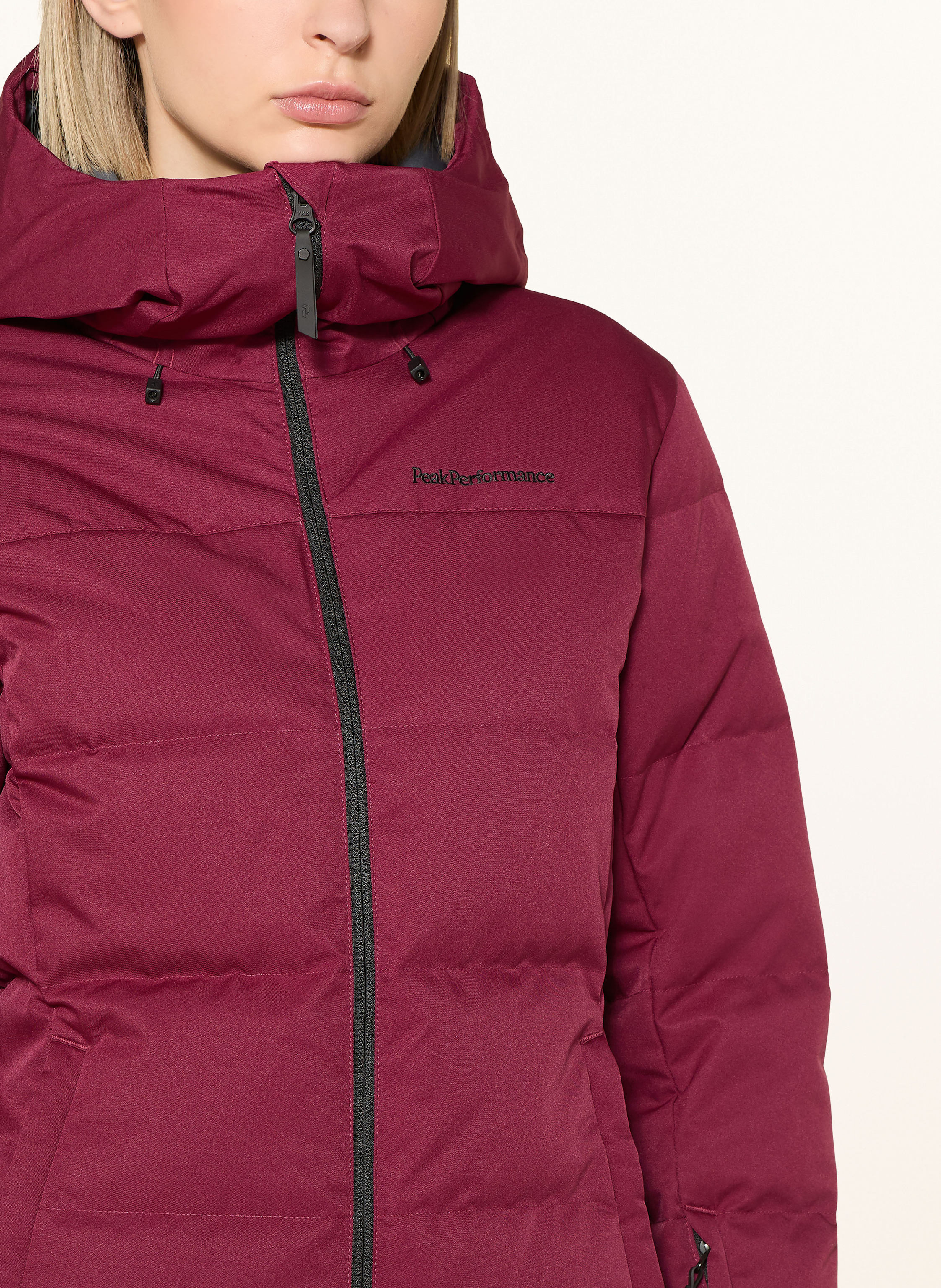 Thumbnail - Peak Performance Daunen-Skijacke Shred rot