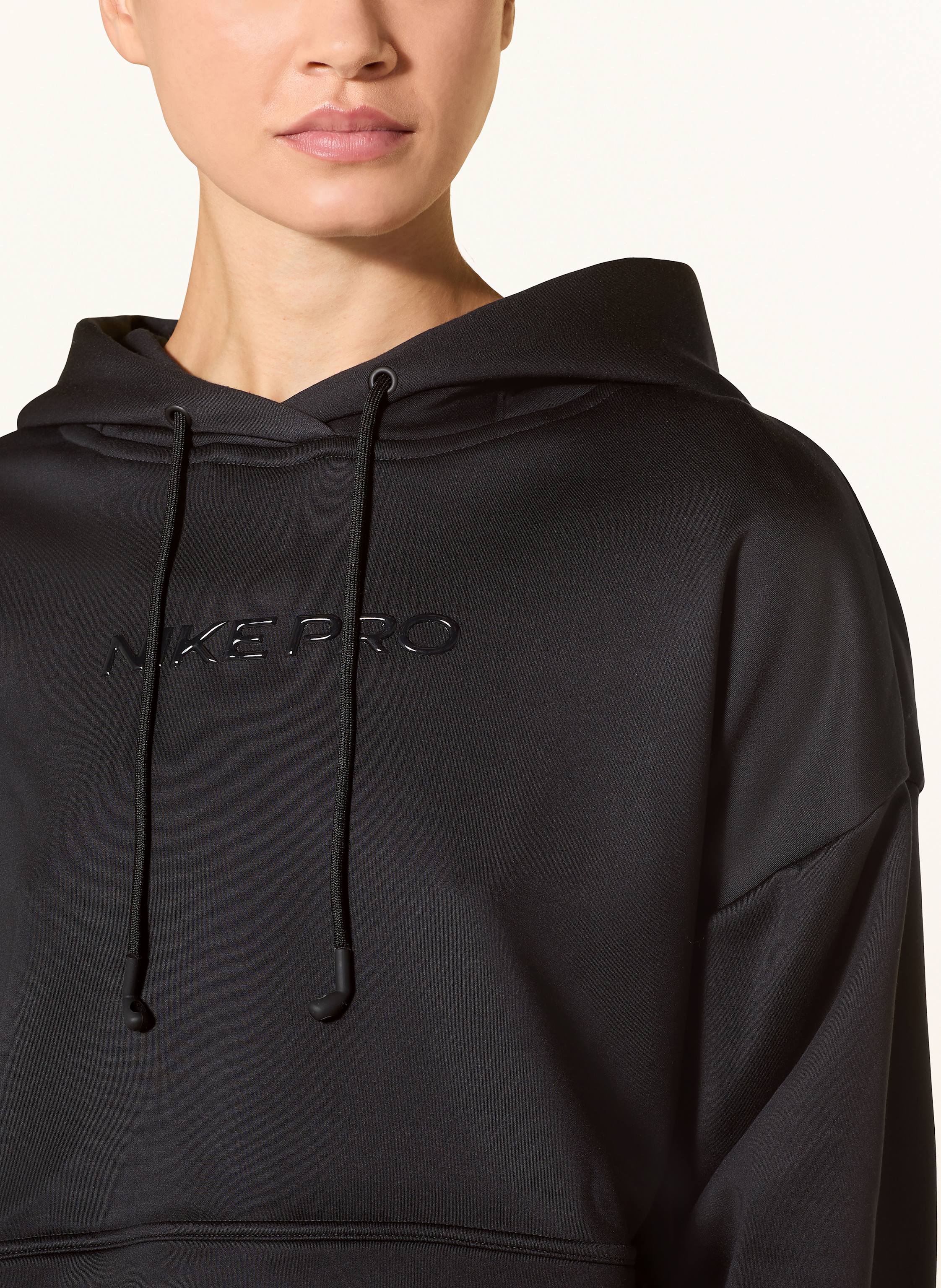 Thumbnail - Nike Cropped-Hoodie schwarz