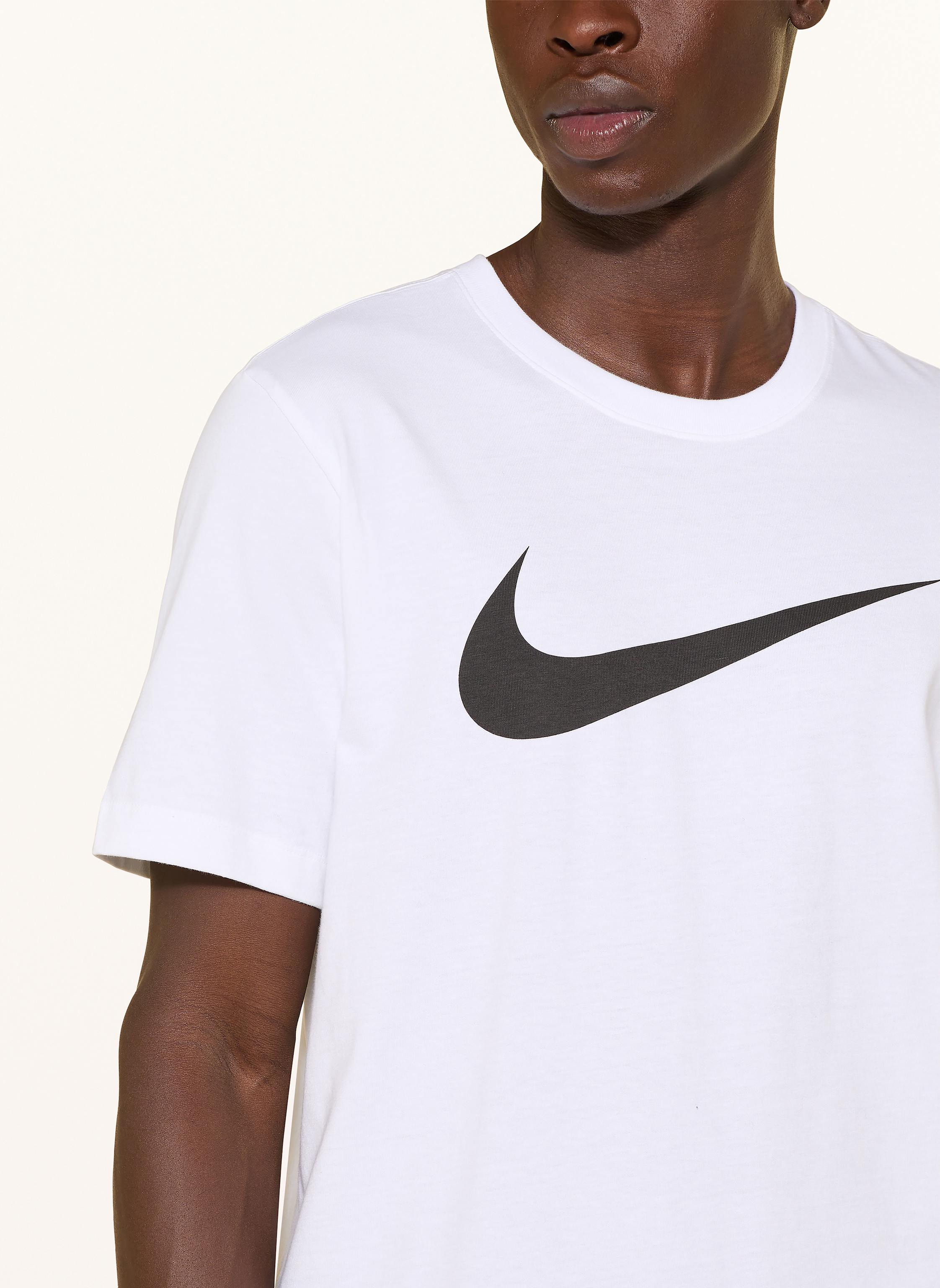 Thumbnail - Nike T-Shirt Icon Swoosh weiss