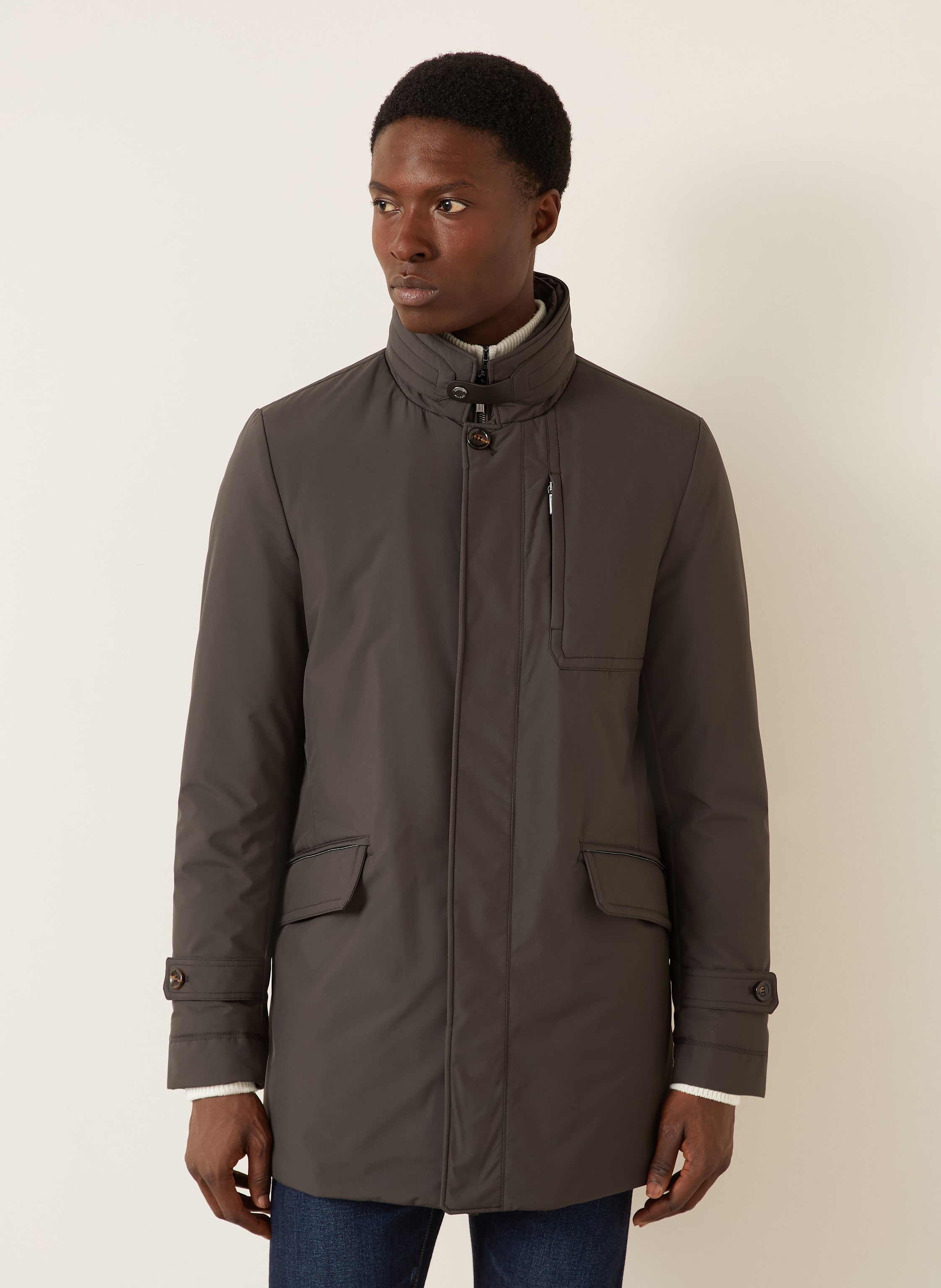 Thumbnail - Moorer Daunenjacke gruen