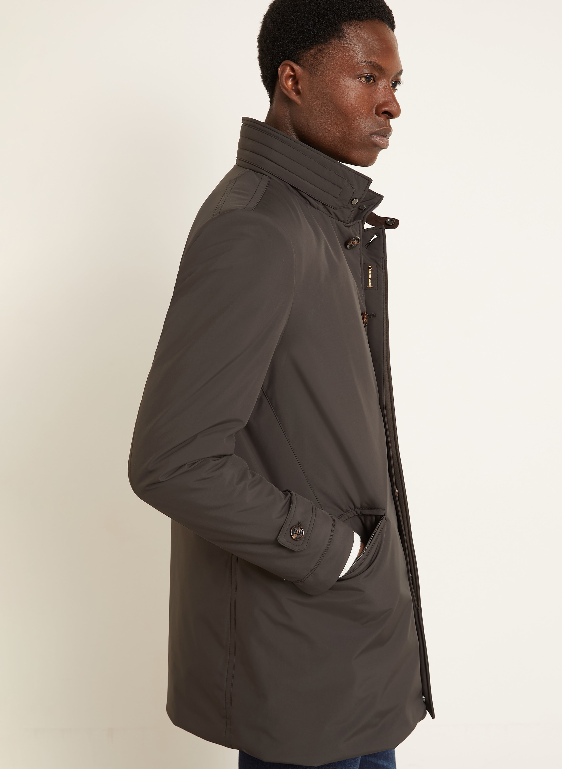 Thumbnail - Moorer Daunenjacke gruen