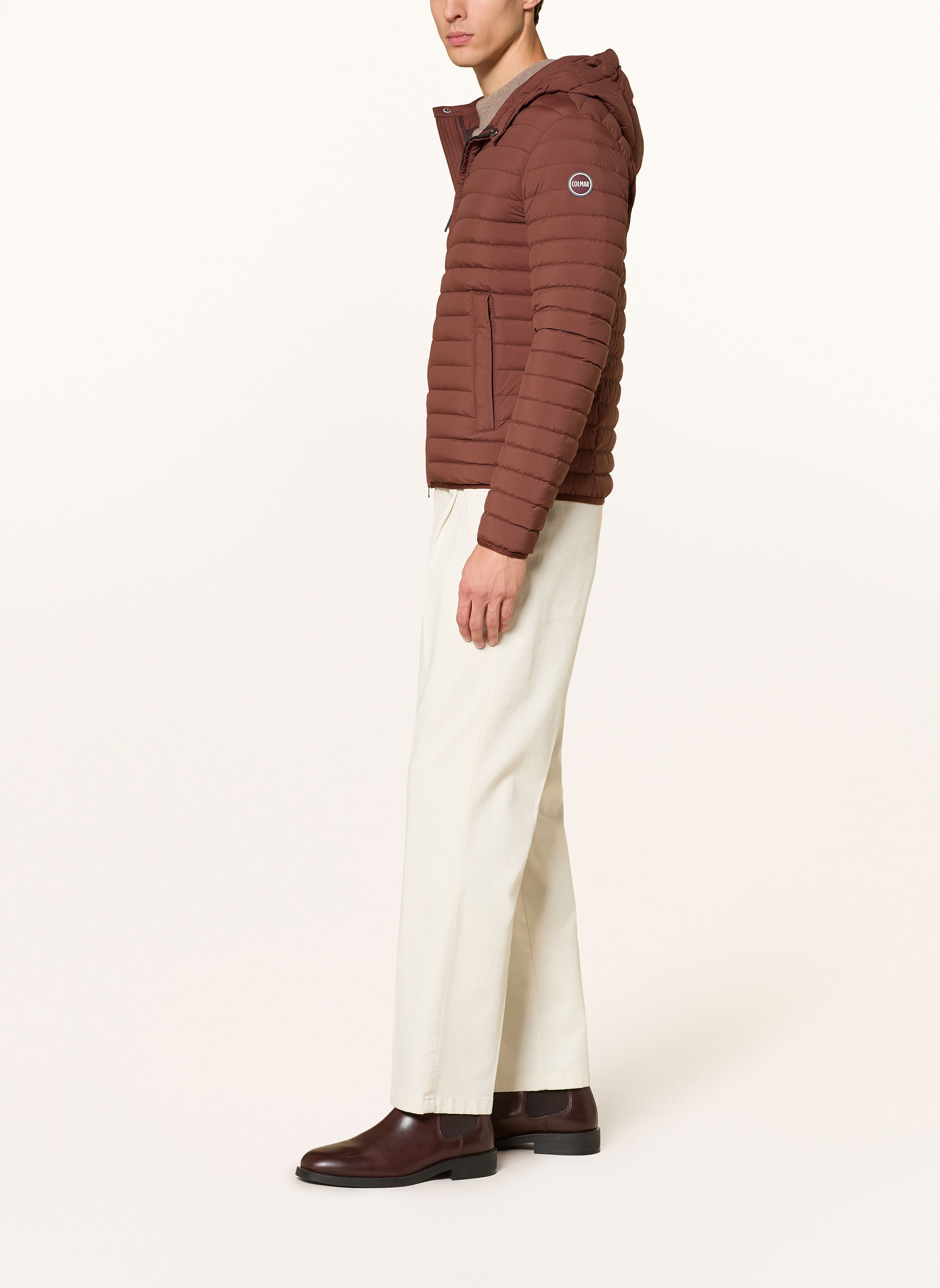 Thumbnail - Colmar Lightweight-Daunenjacke braun