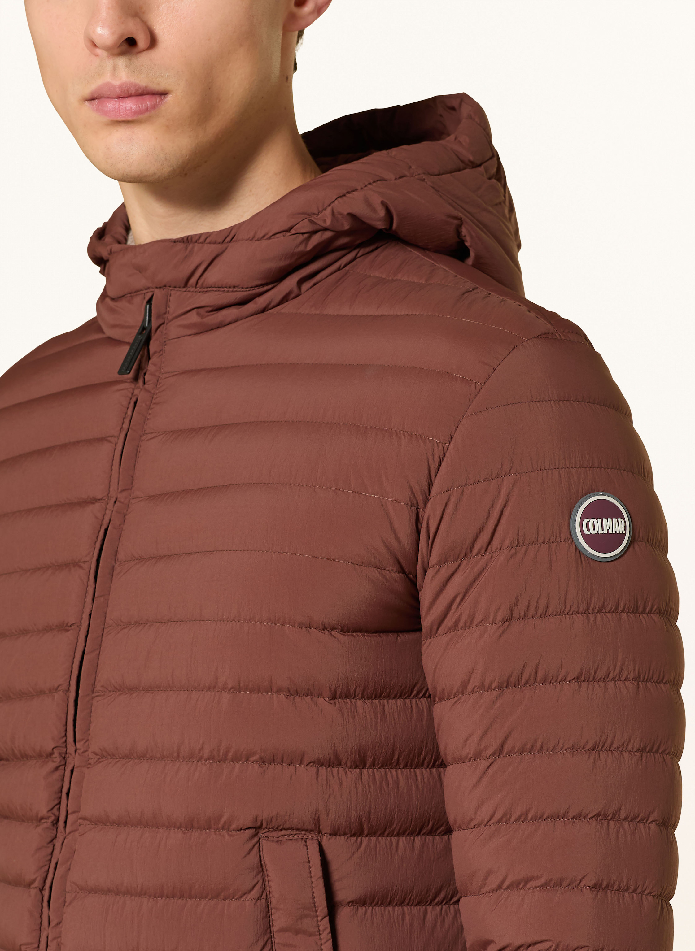 Thumbnail - Colmar Lightweight-Daunenjacke braun