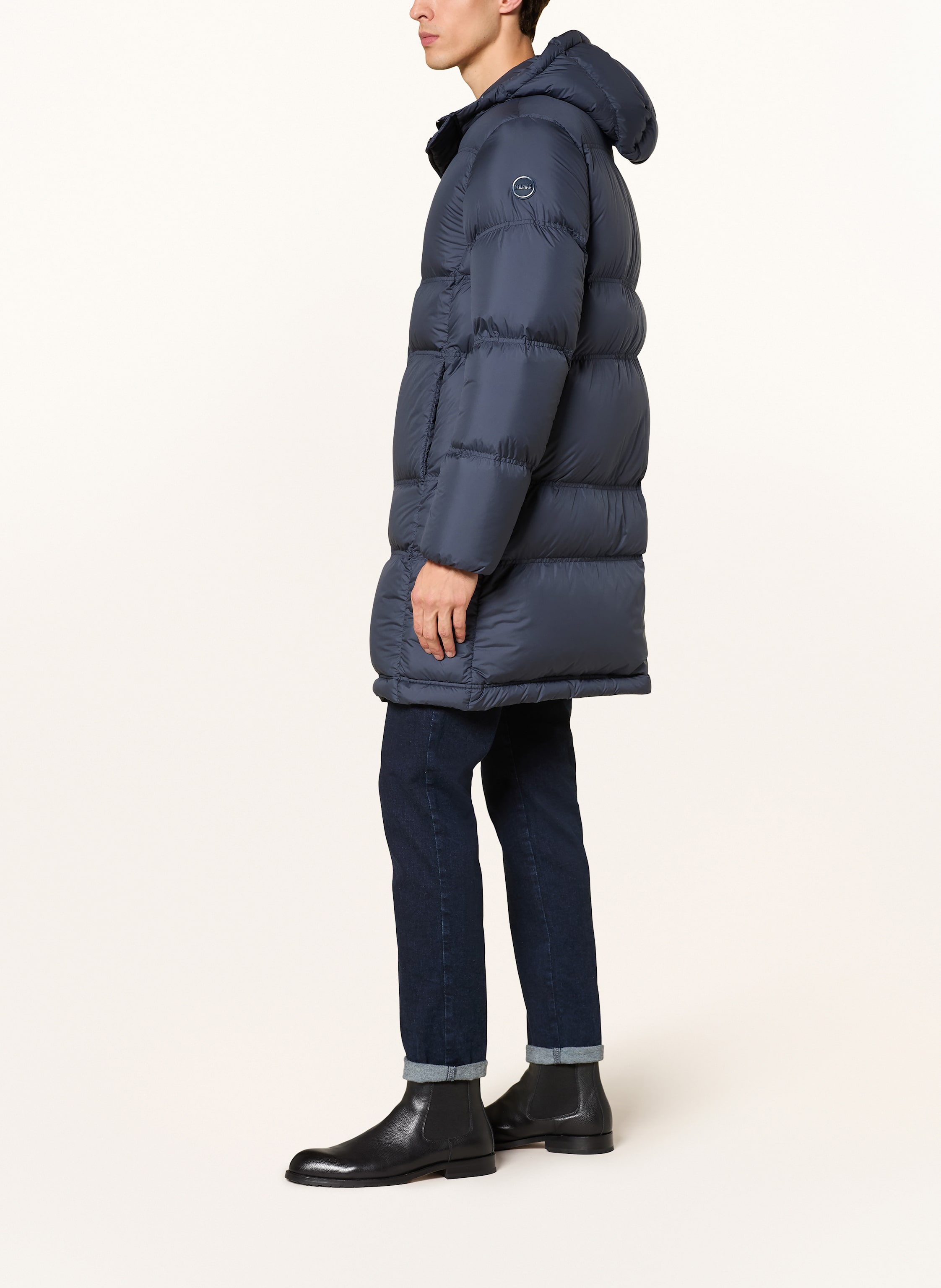 Thumbnail - Colmar Daunenmantel blau