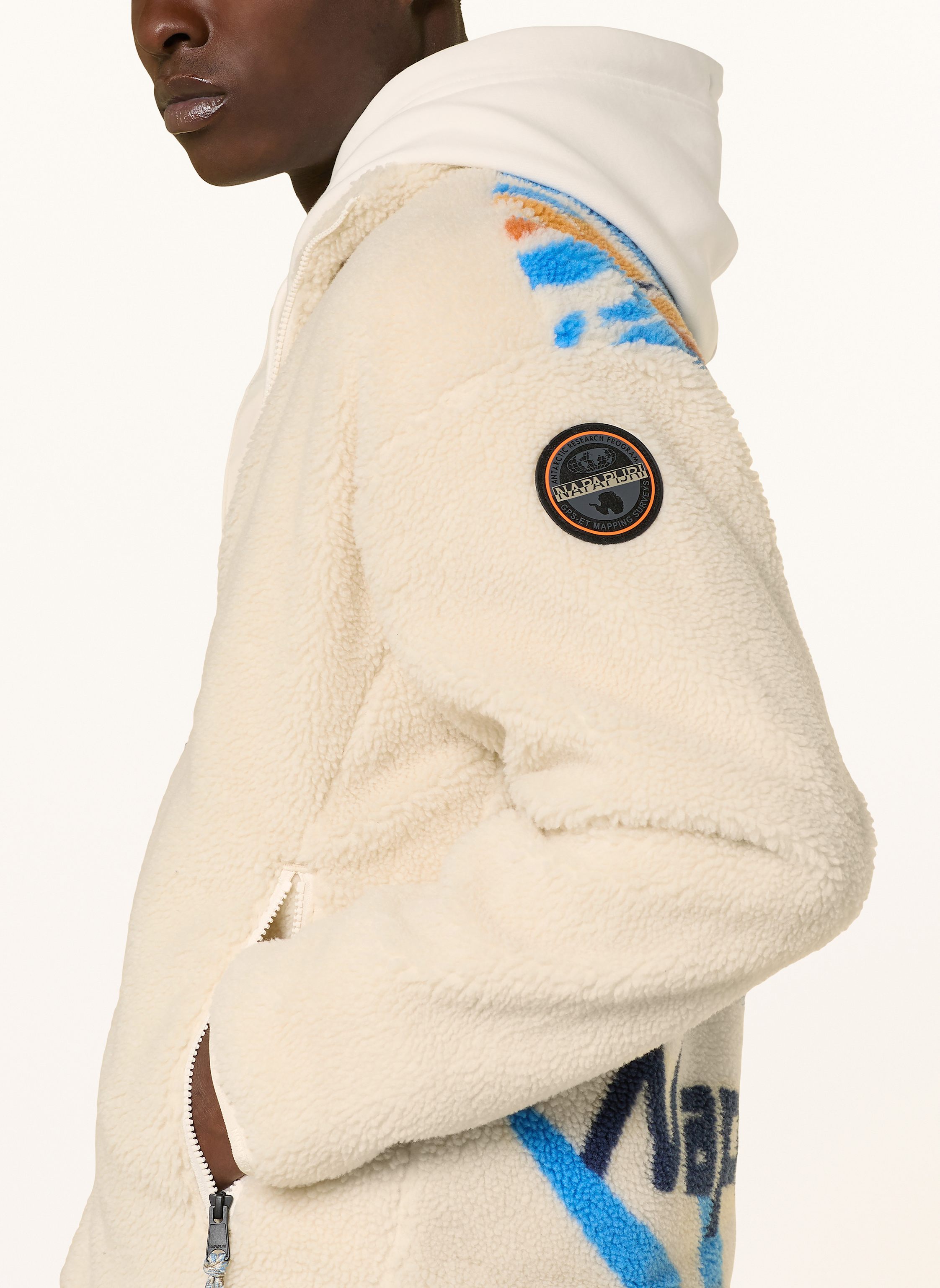 Thumbnail - Napapijri Teddyfell-Jacke T-Fiemme weiss