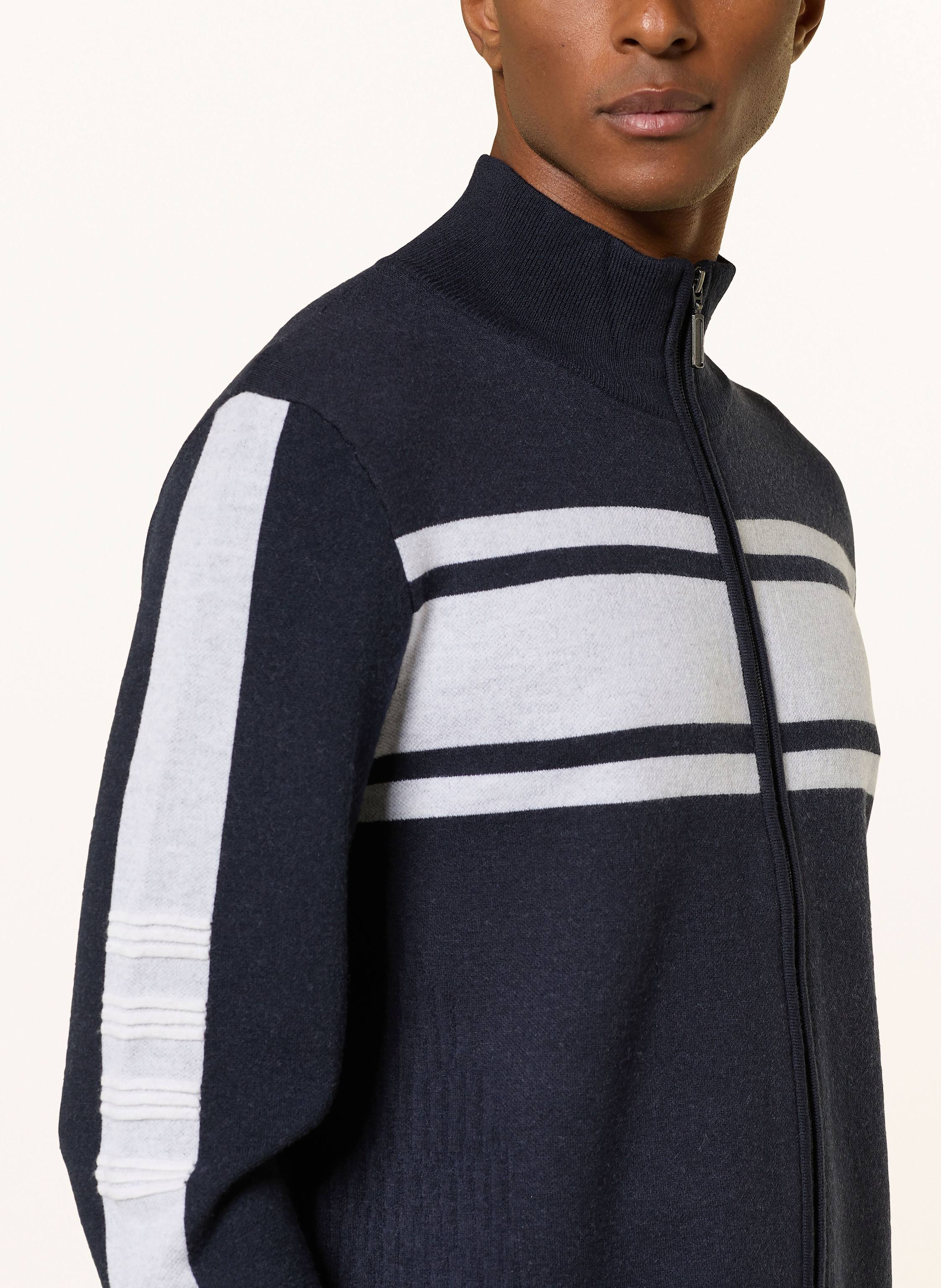 Thumbnail - We Norwegians Midlayer-Jacke Rocky Aus Merinowolle blau