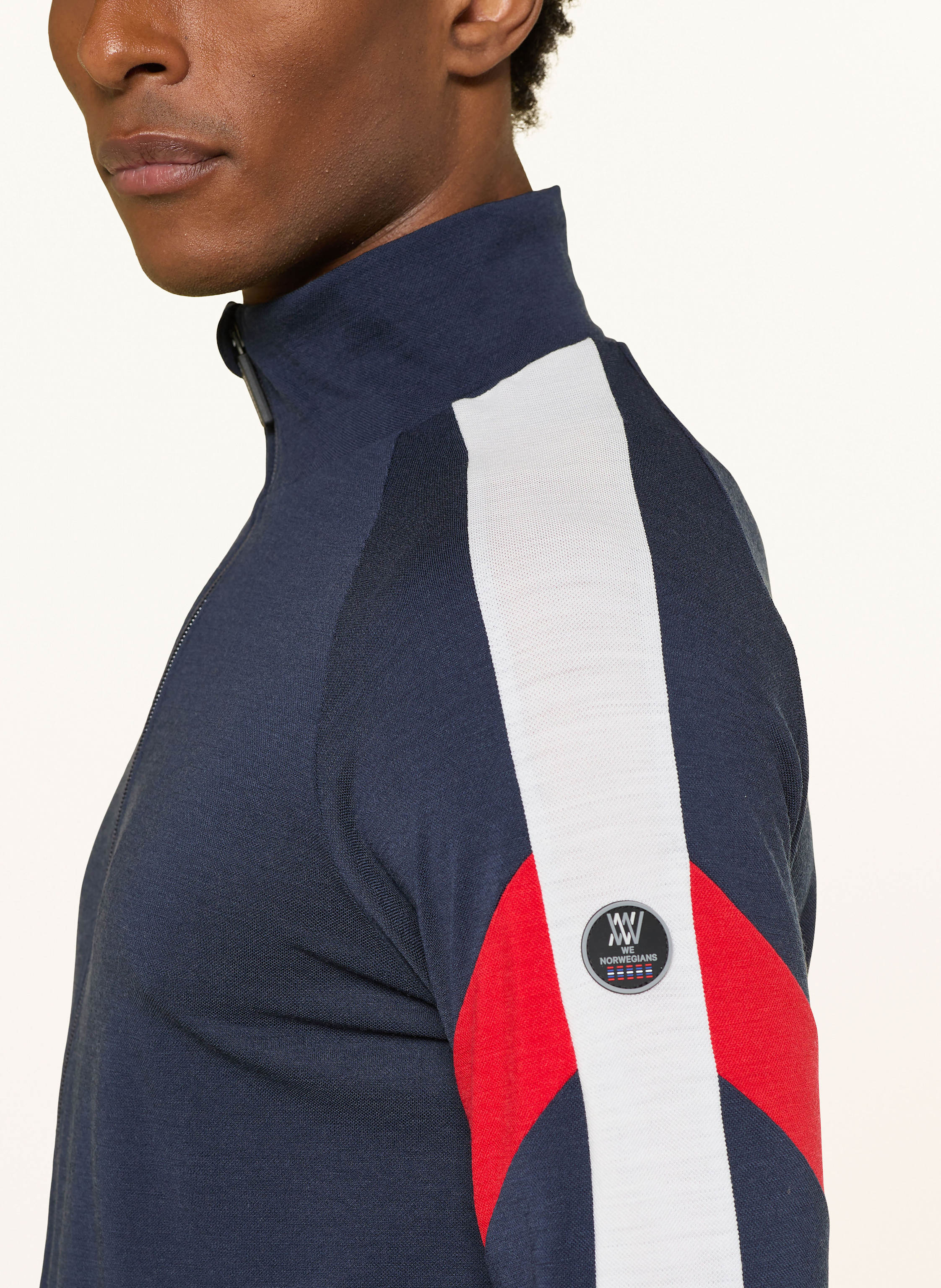 Thumbnail - We Norwegians Midlayer-Jacke Zermatt blau