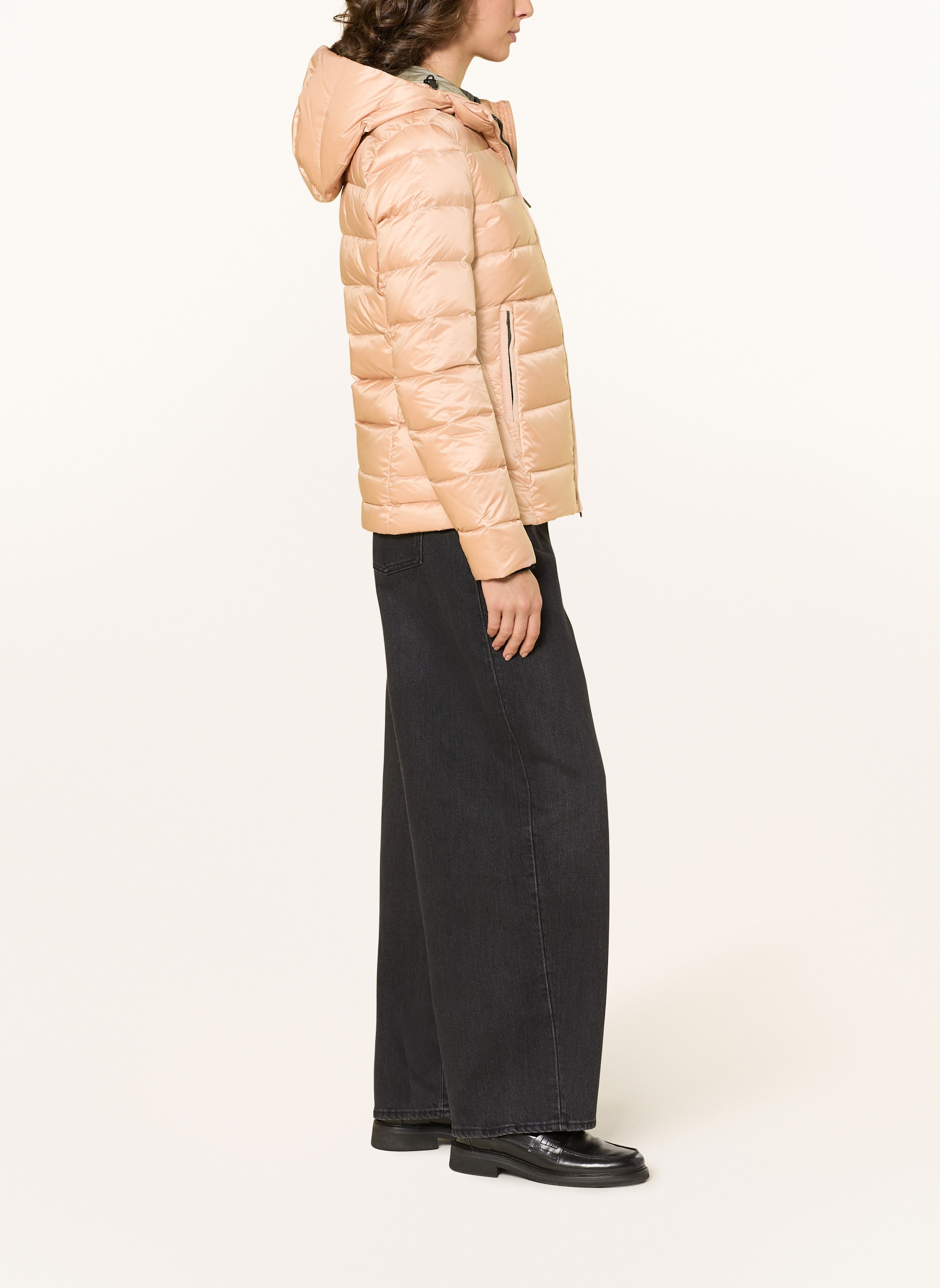 Thumbnail - Blauer Daunenjacke rosa