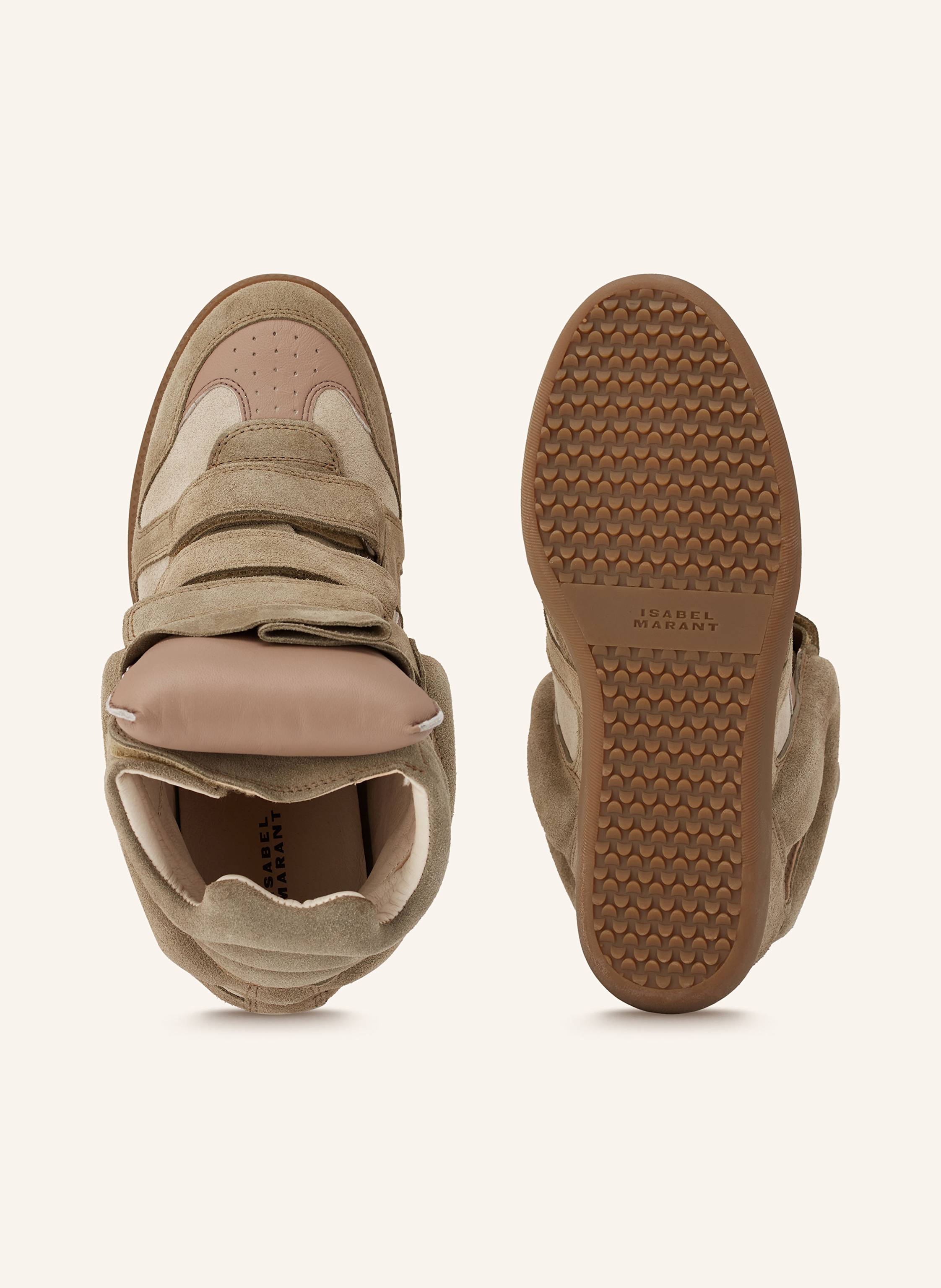 Thumbnail - Isabel Marant Hightop-Sneaker Bekett beige