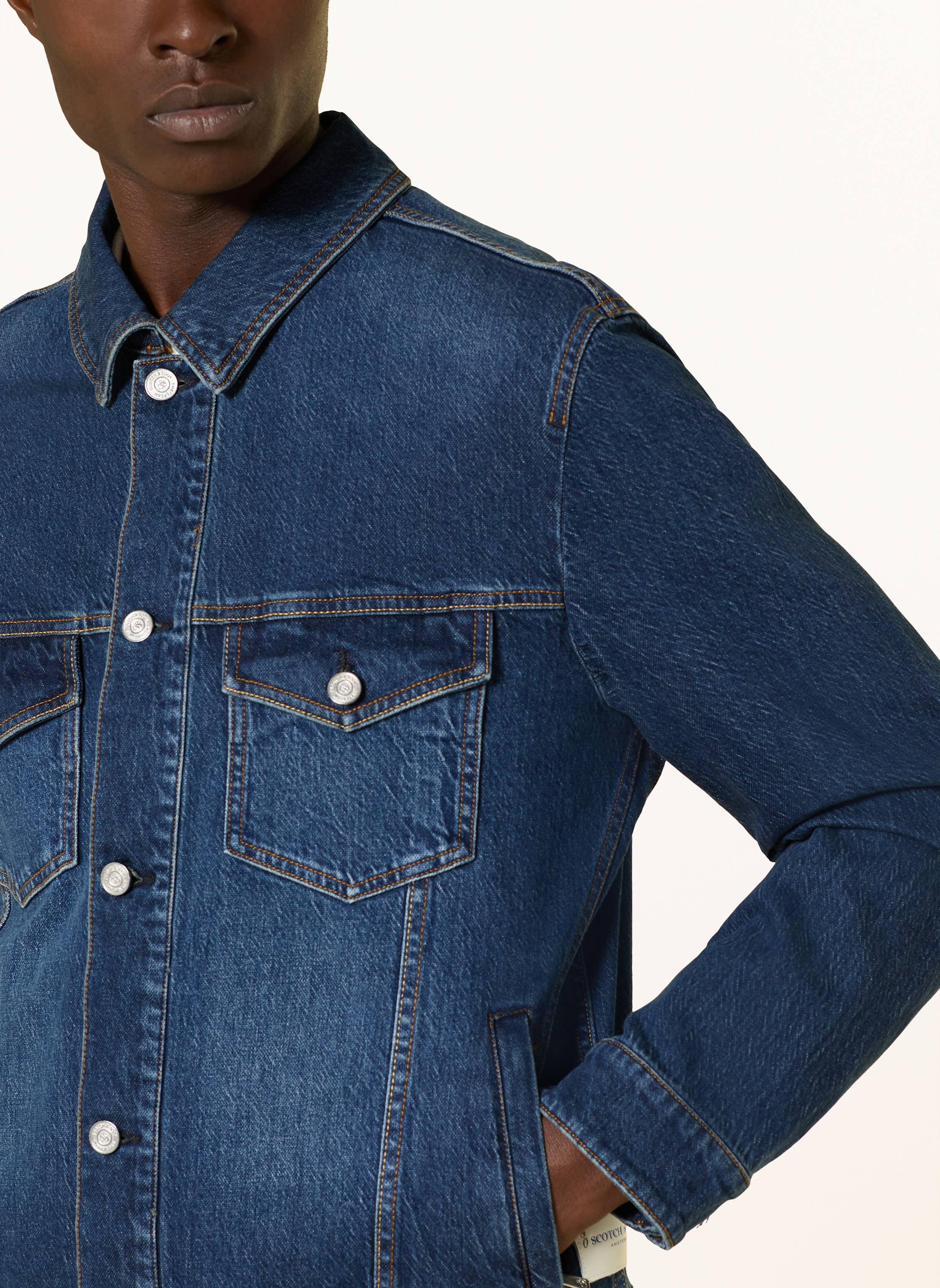 Thumbnail - Scotch & Soda Jeansjacke blau