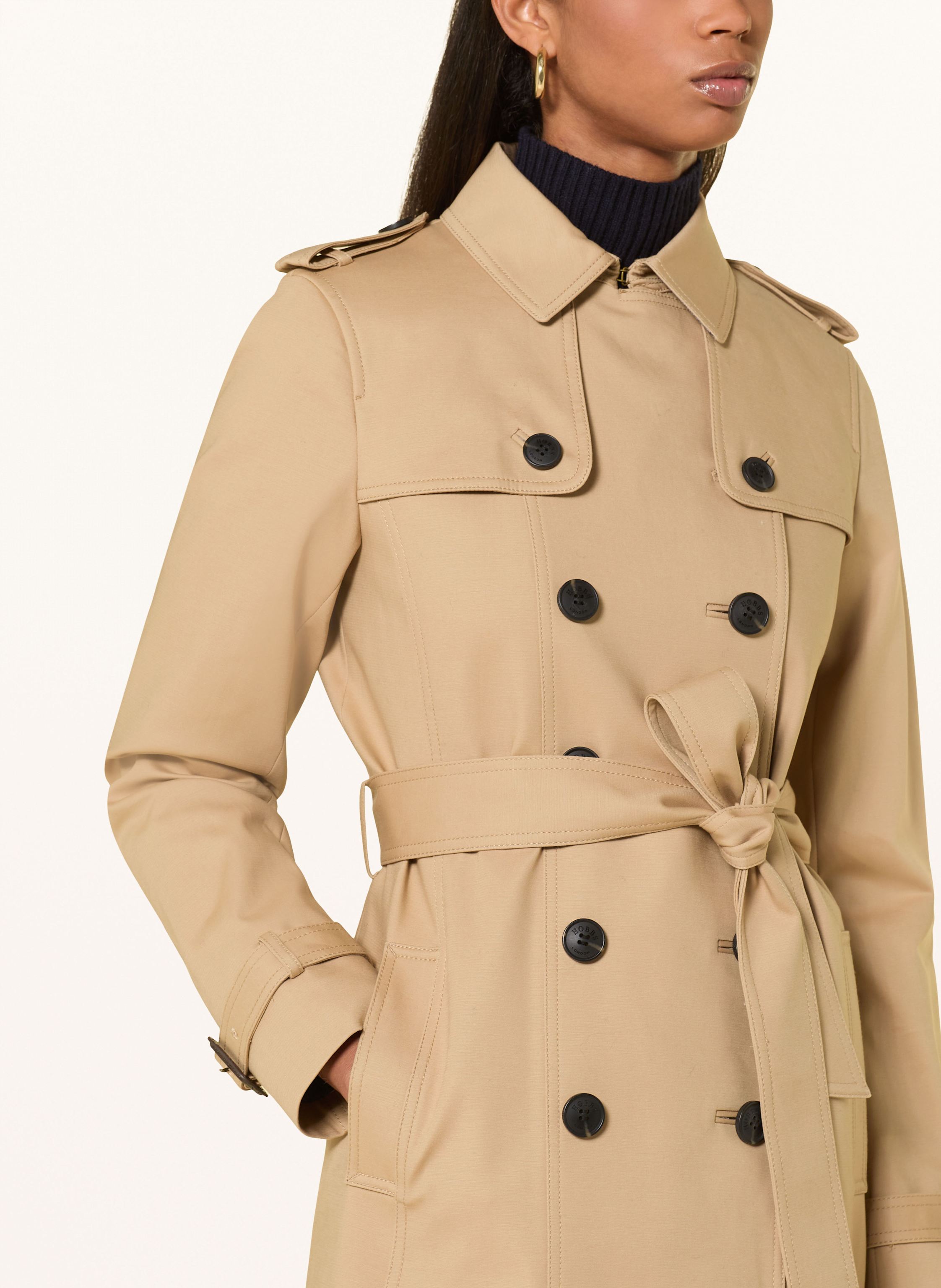 Thumbnail - Hobbs Trenchcoat Skylar beige