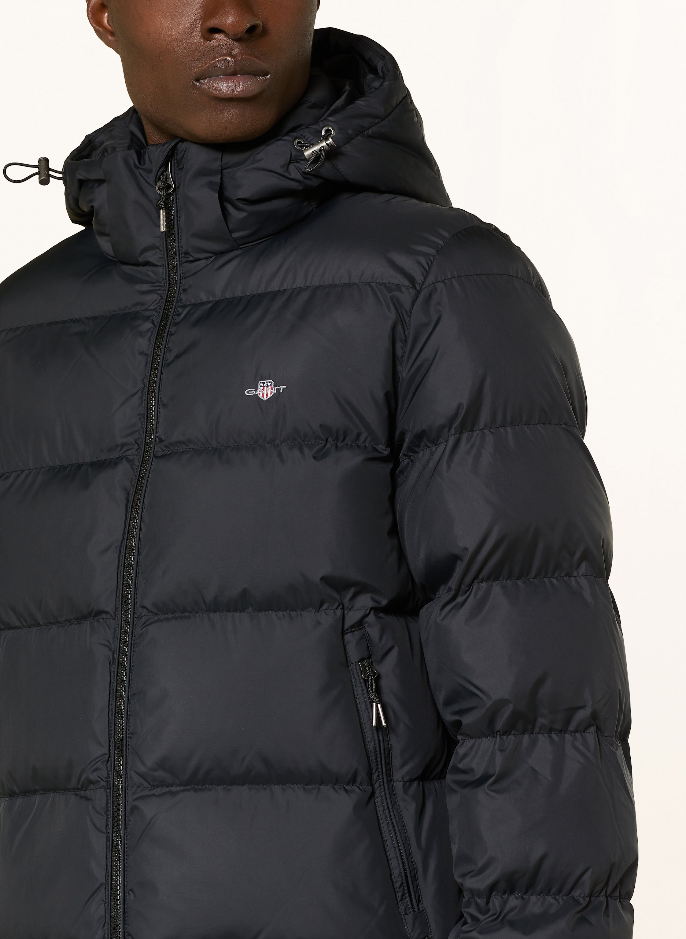 Thumbnail - Gant Steppjacke schwarz