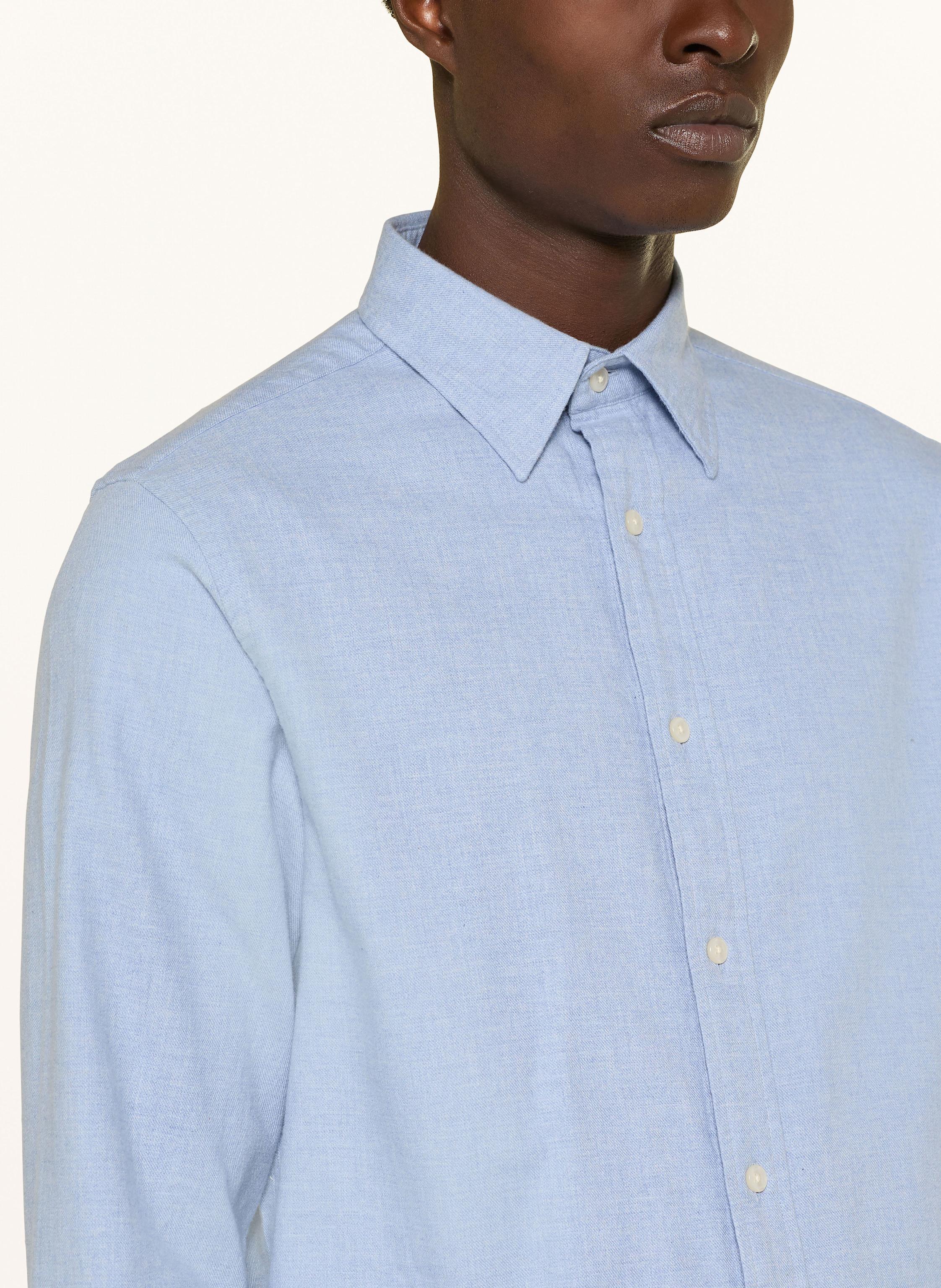 Thumbnail - Gant Flanellhemd Regular Fit blau