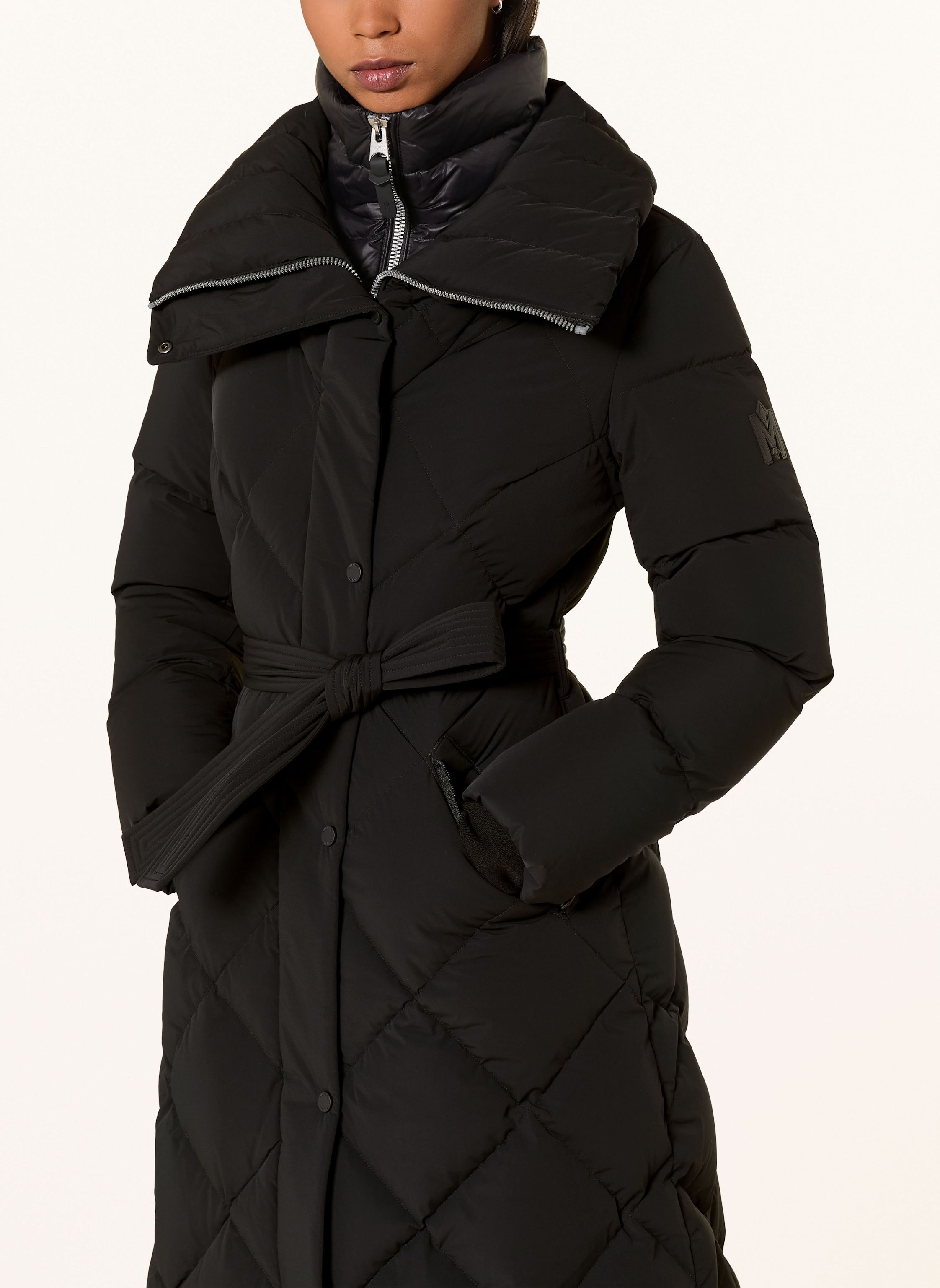 Thumbnail - Mackage Daunenmantel Laurella Mit Herausnehmbarer Blende schwarz