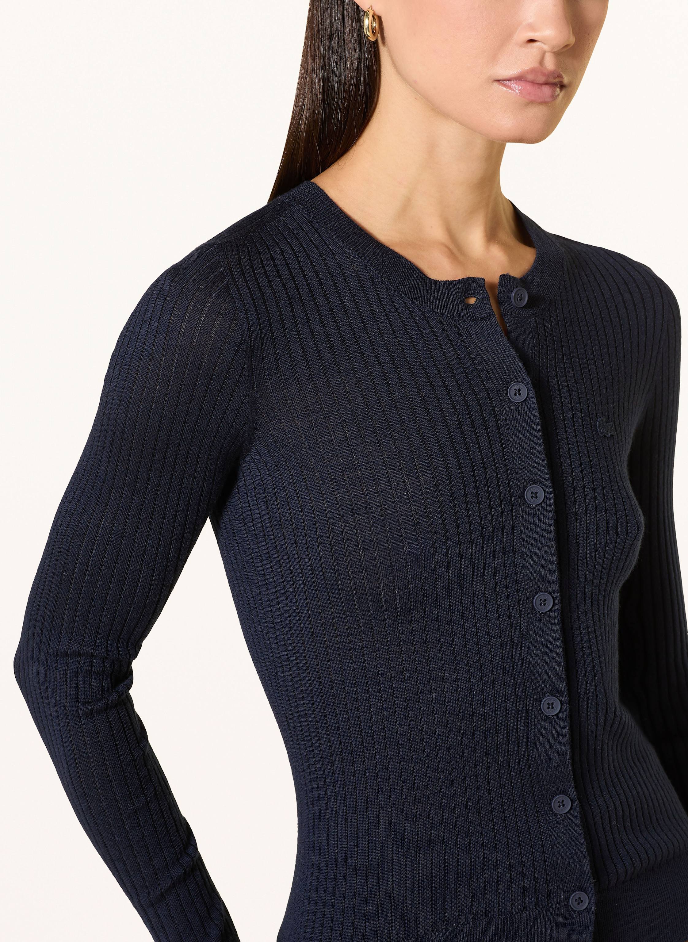 Thumbnail - Lacoste Strickjacke blau