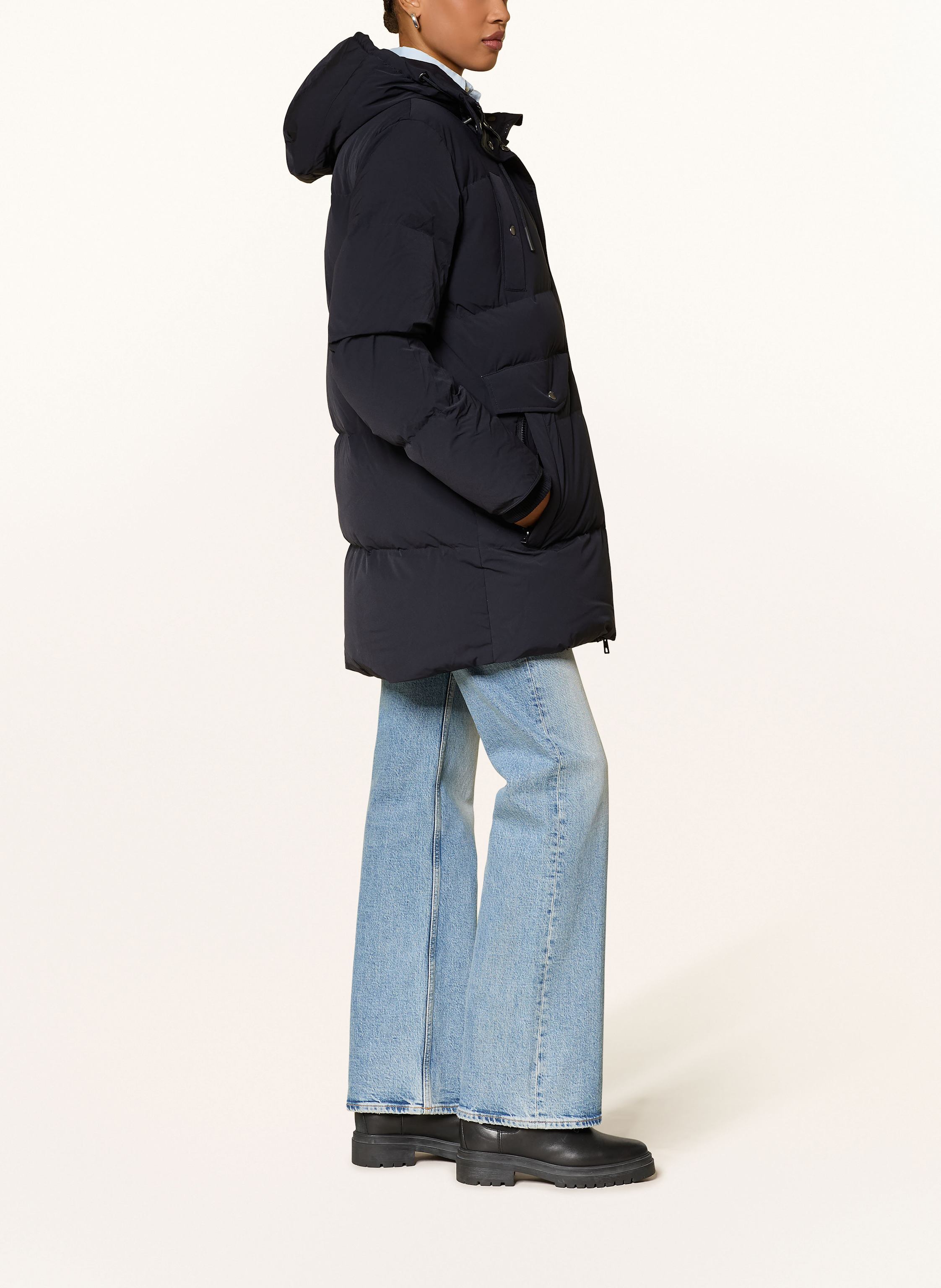 Thumbnail - Iq Studio Daunenmantel blau